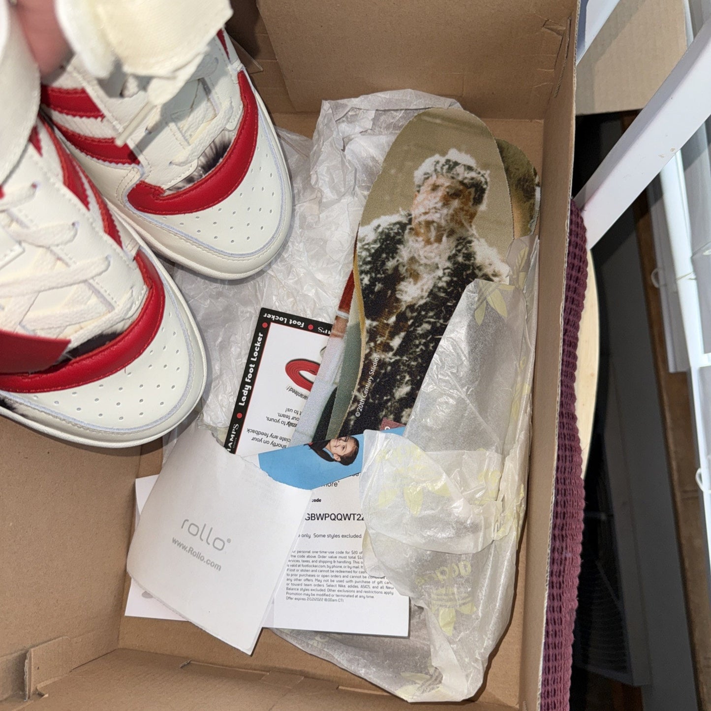 Size 12 - Home Alone x adidas Forum Low Red