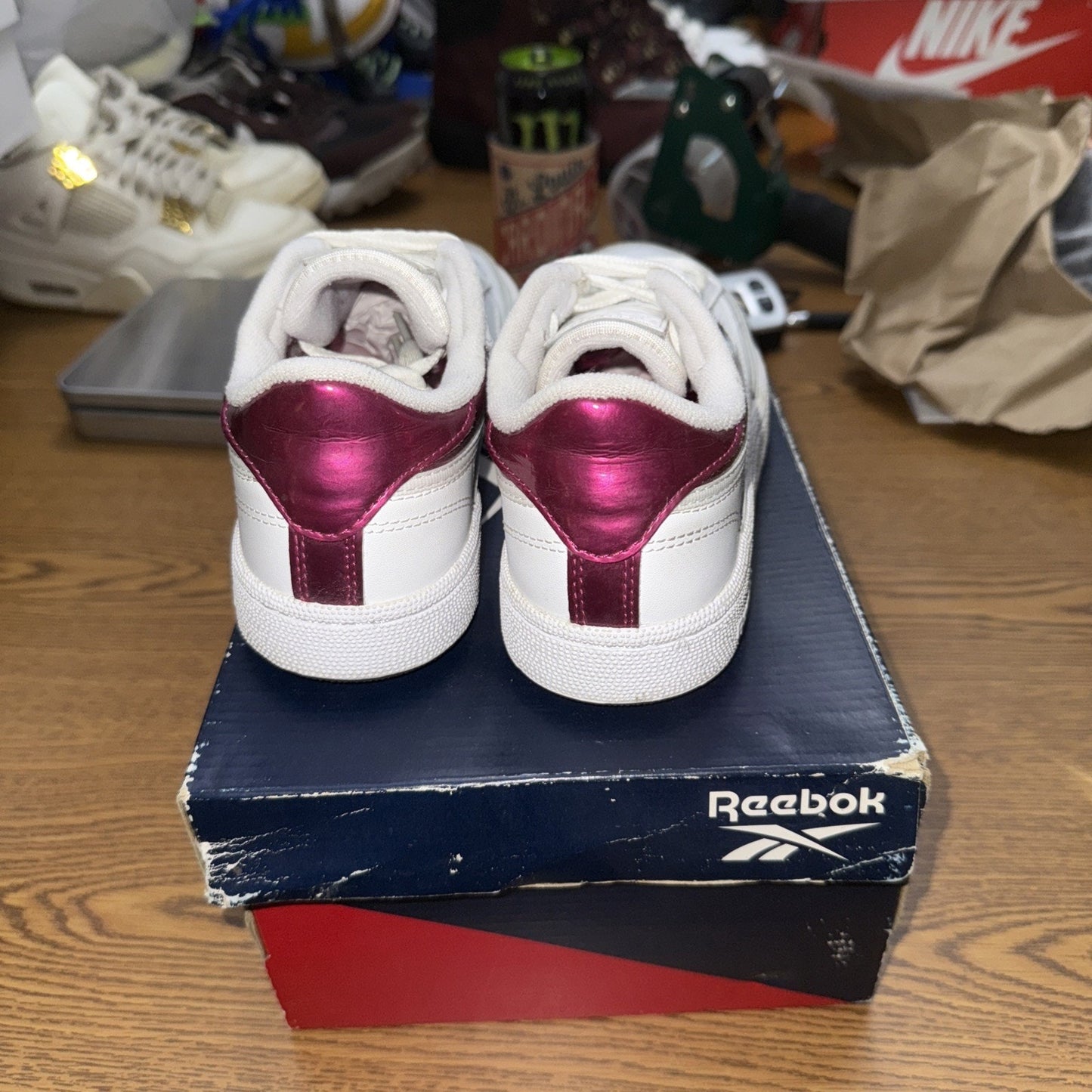 Size 5 Reebok Club C 85 FW6167