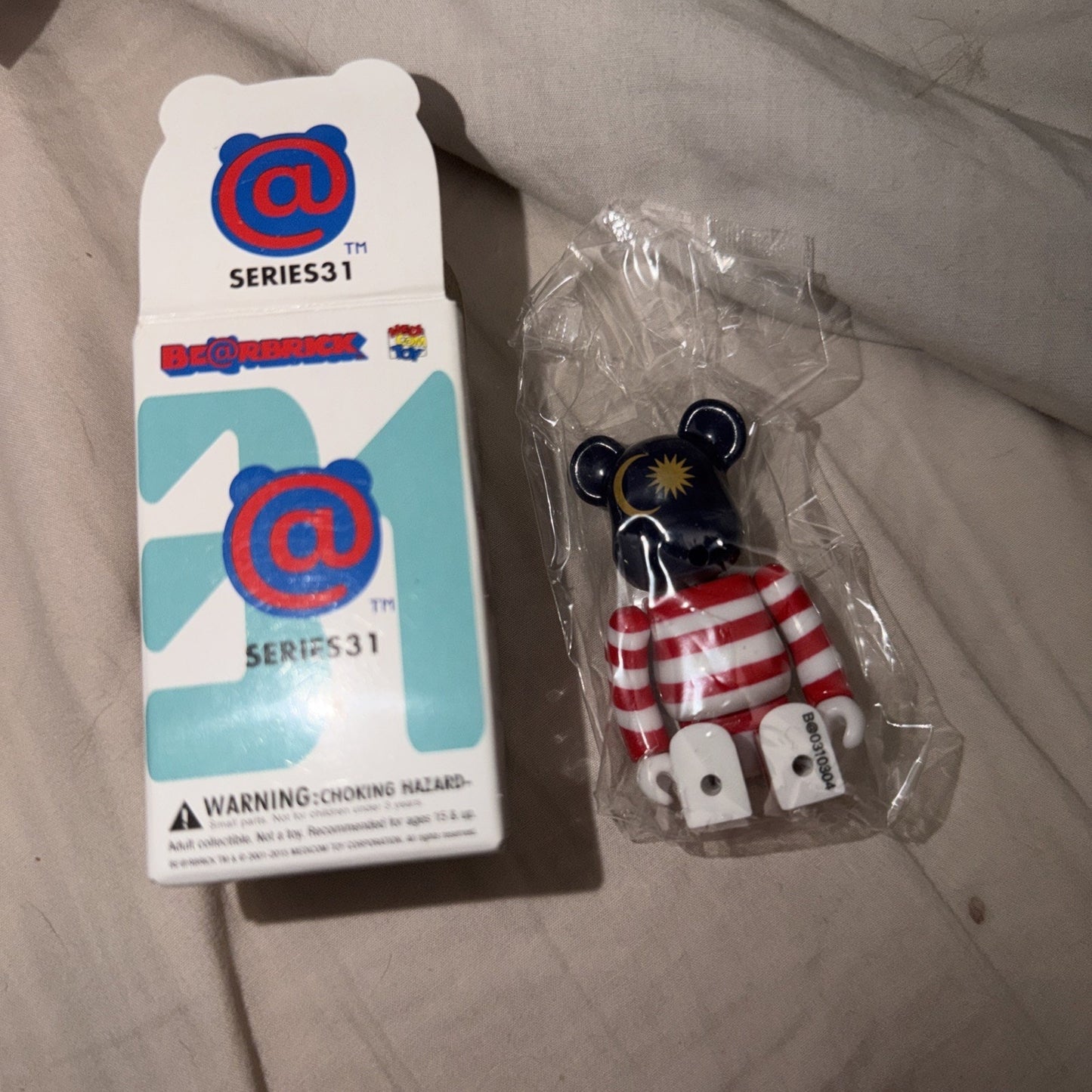 BE@RBRICK SERIES 31 FLAG MALAYSIA