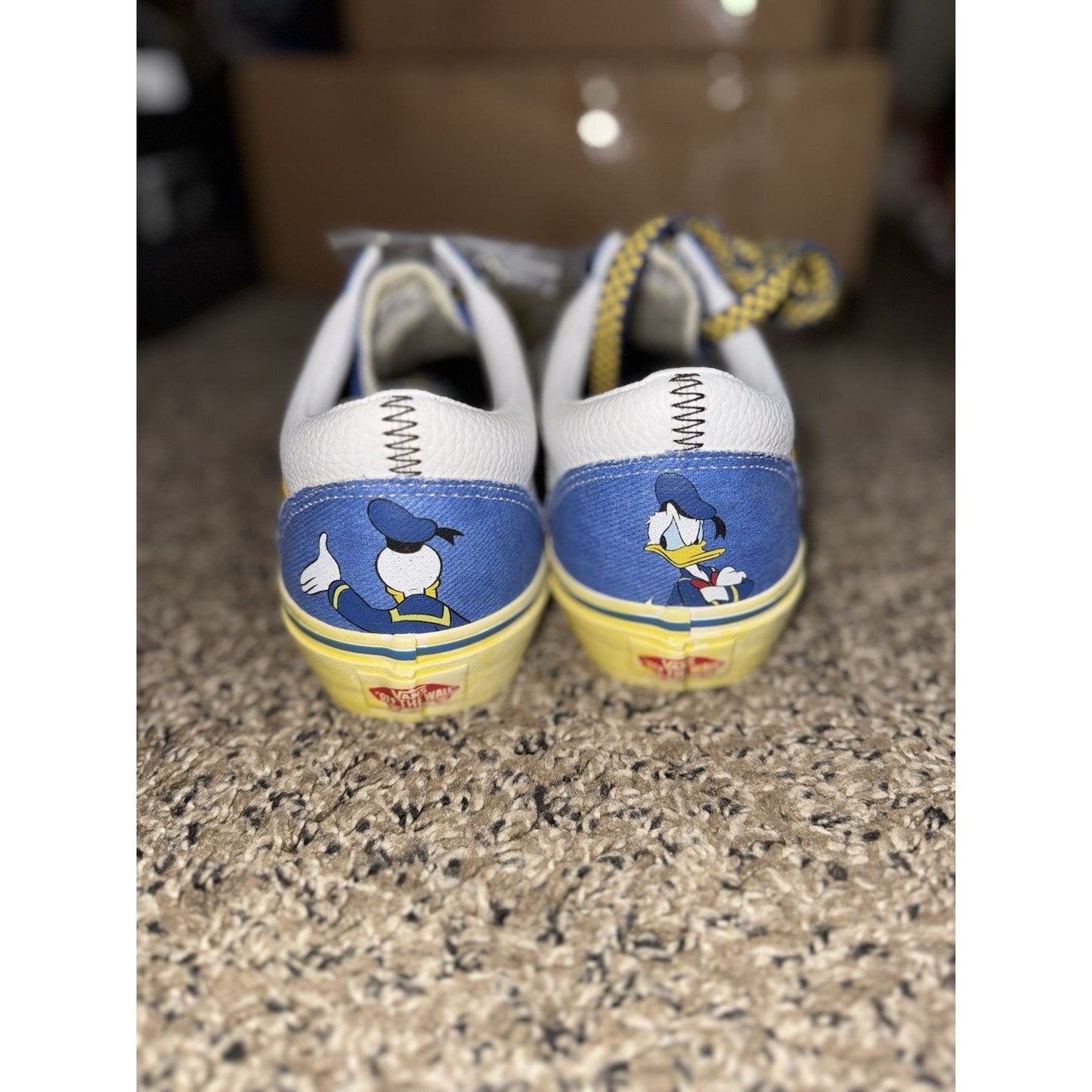 Size 9 - VANS Disney x Old Skool 100th Anniversary - Donald Duck “Sample” Pair