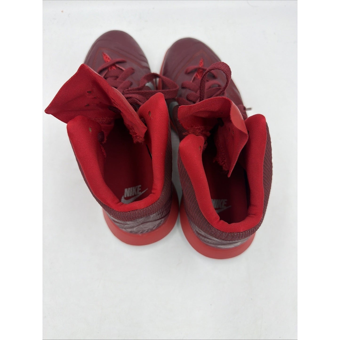 Size 6.5 - Nike Lunar Hyperquickness TB Team Red Silver