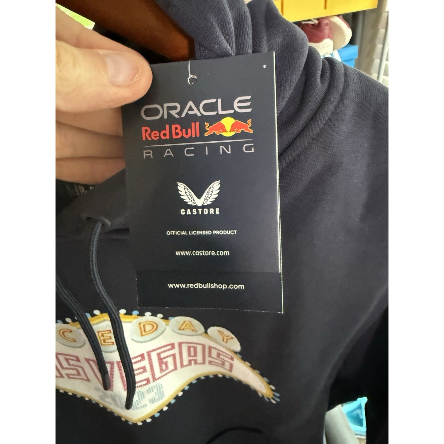 Size XL Oracle Red Bull Race Say Las Vegas 2023 Hoodie