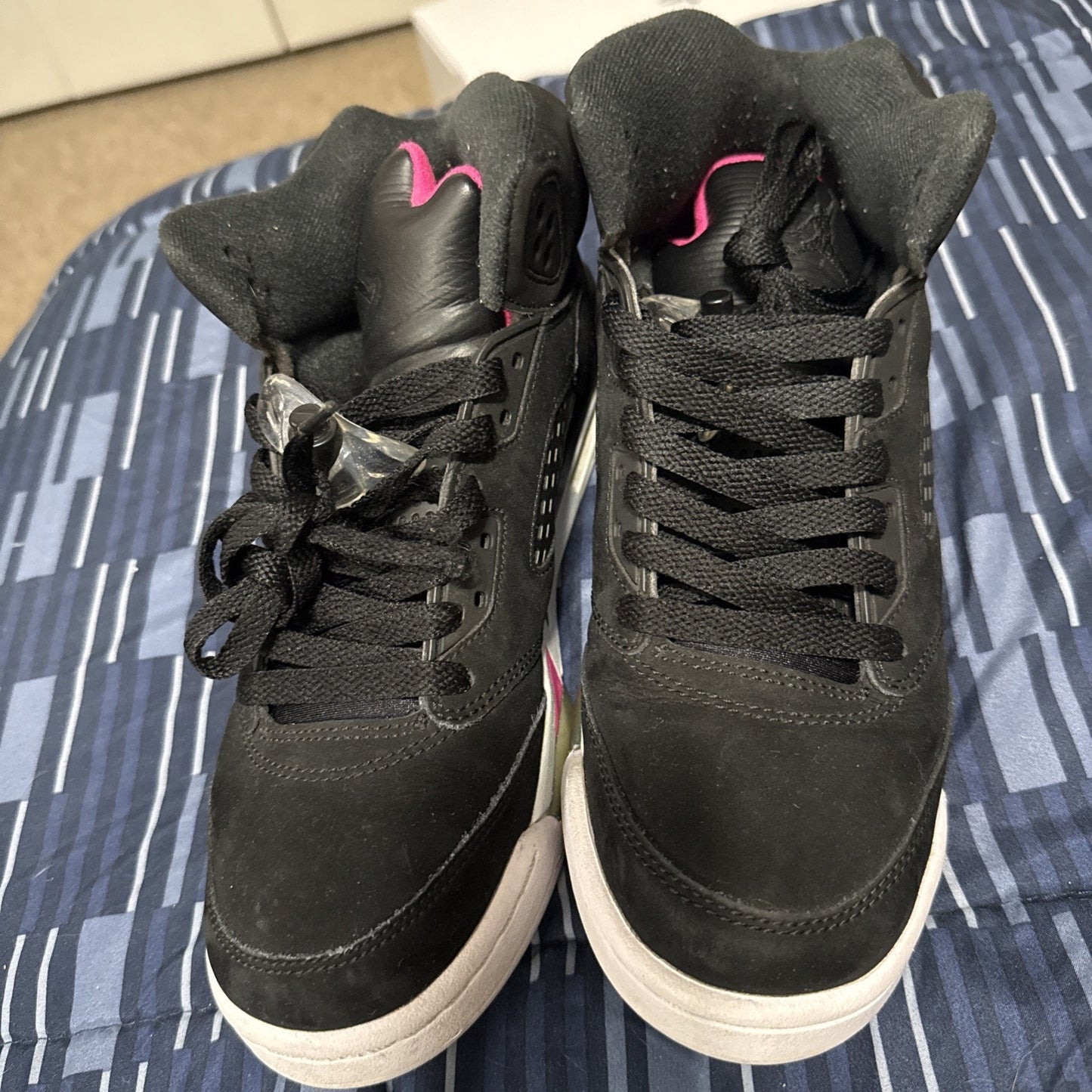Size 7y Jordan 5 Retro Deadly Pink 440892-029 Rare