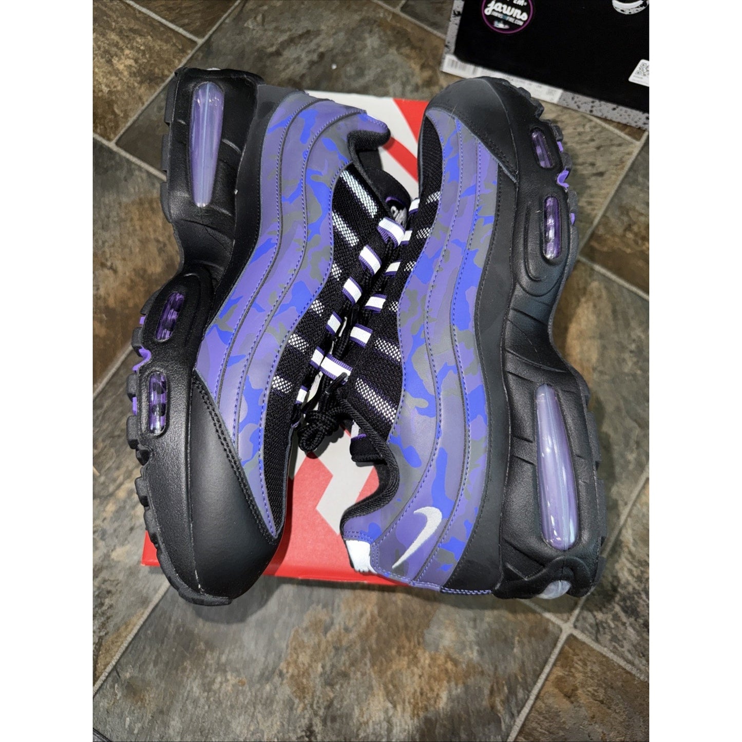 Size 13 - Nike Air Max 95 OG Purple Camo