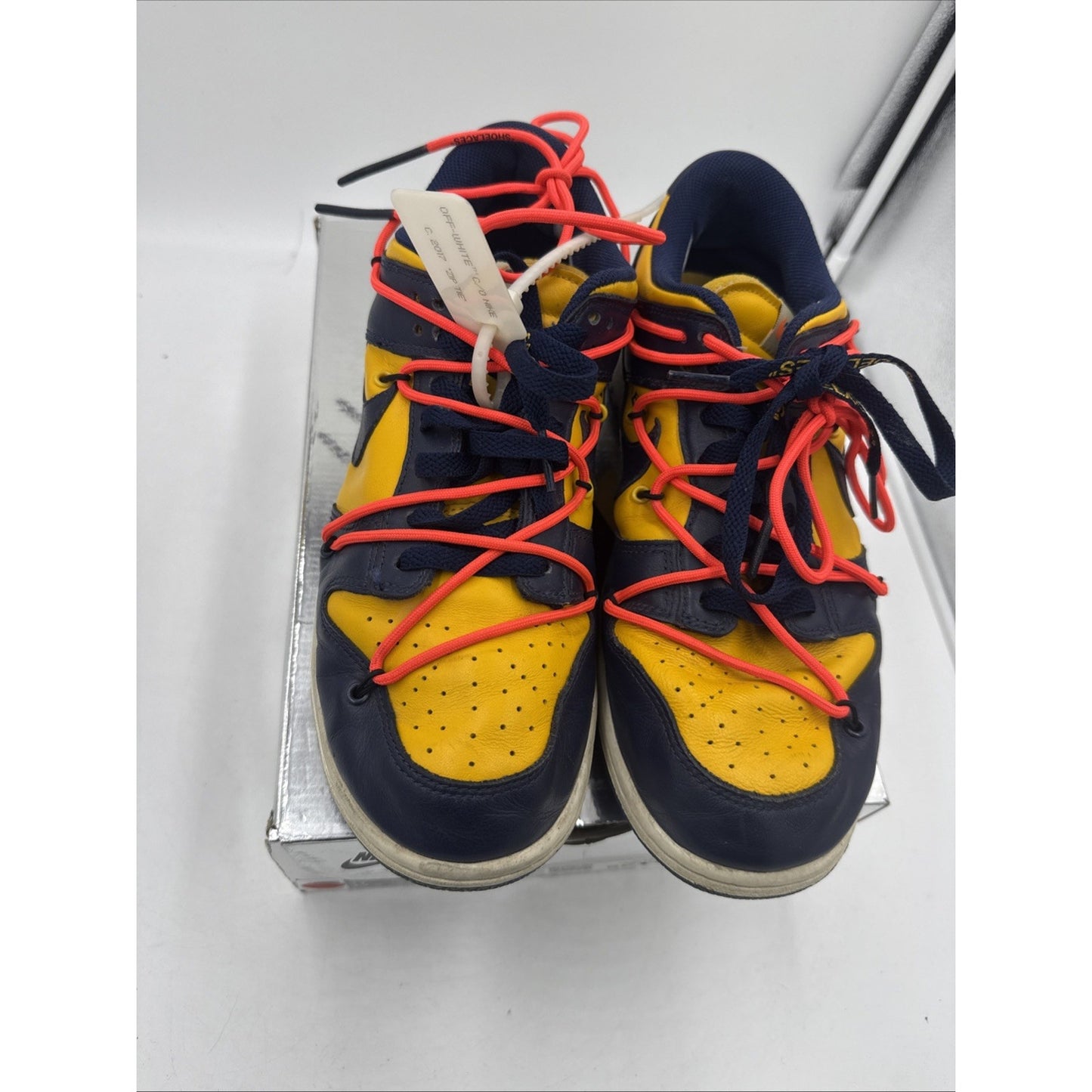 Size 11 - Nike Dunk Low x OFF-WHITE University Gold 2019