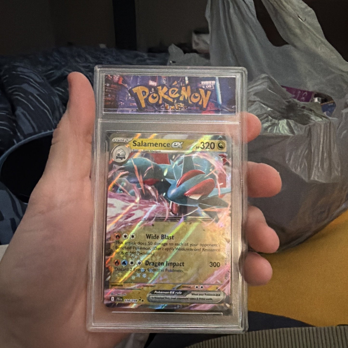 Salamance EX 114/159 Pokémon