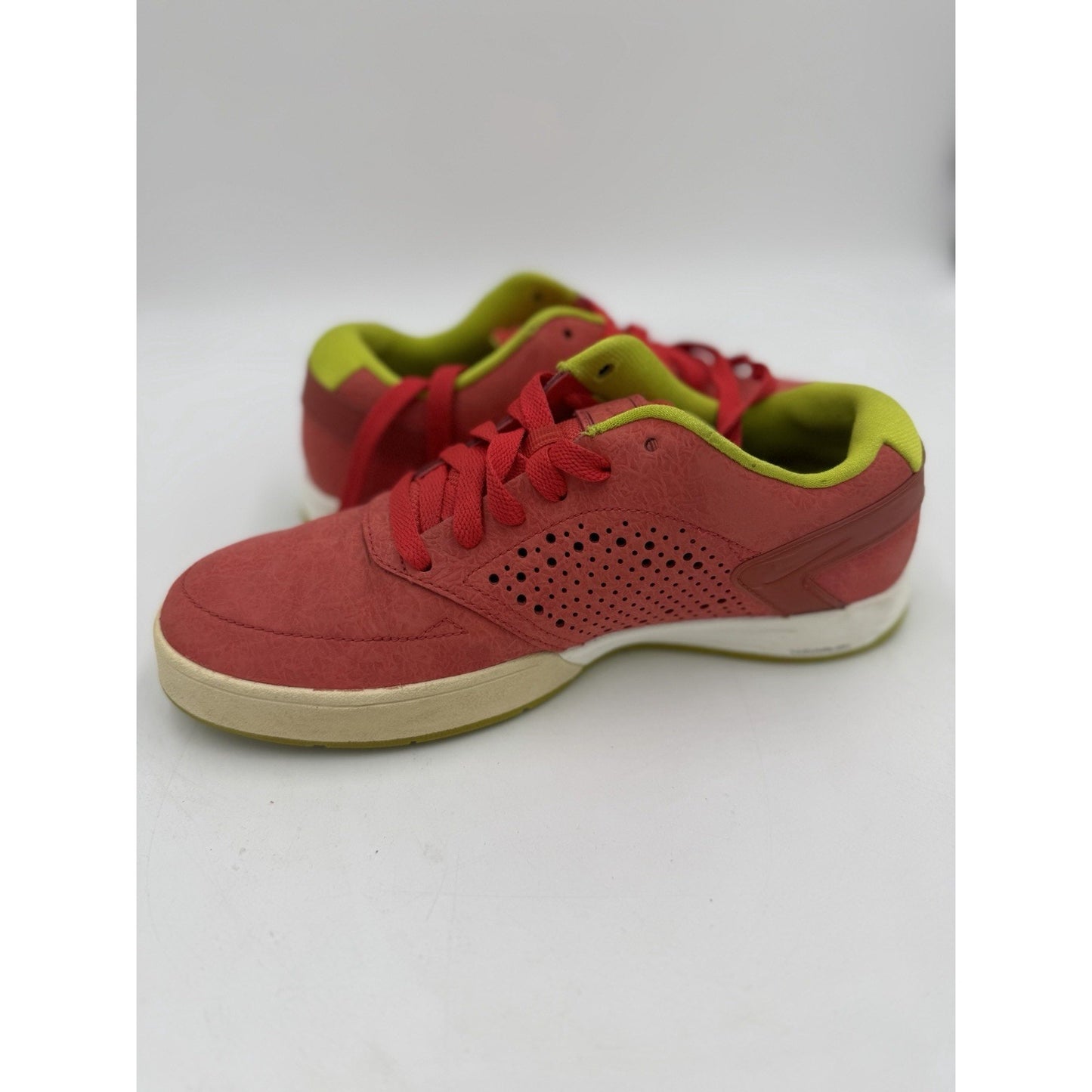 Size 6 Nike Paul Rodriguez 6 Red Gold Suede 536464-663 2012