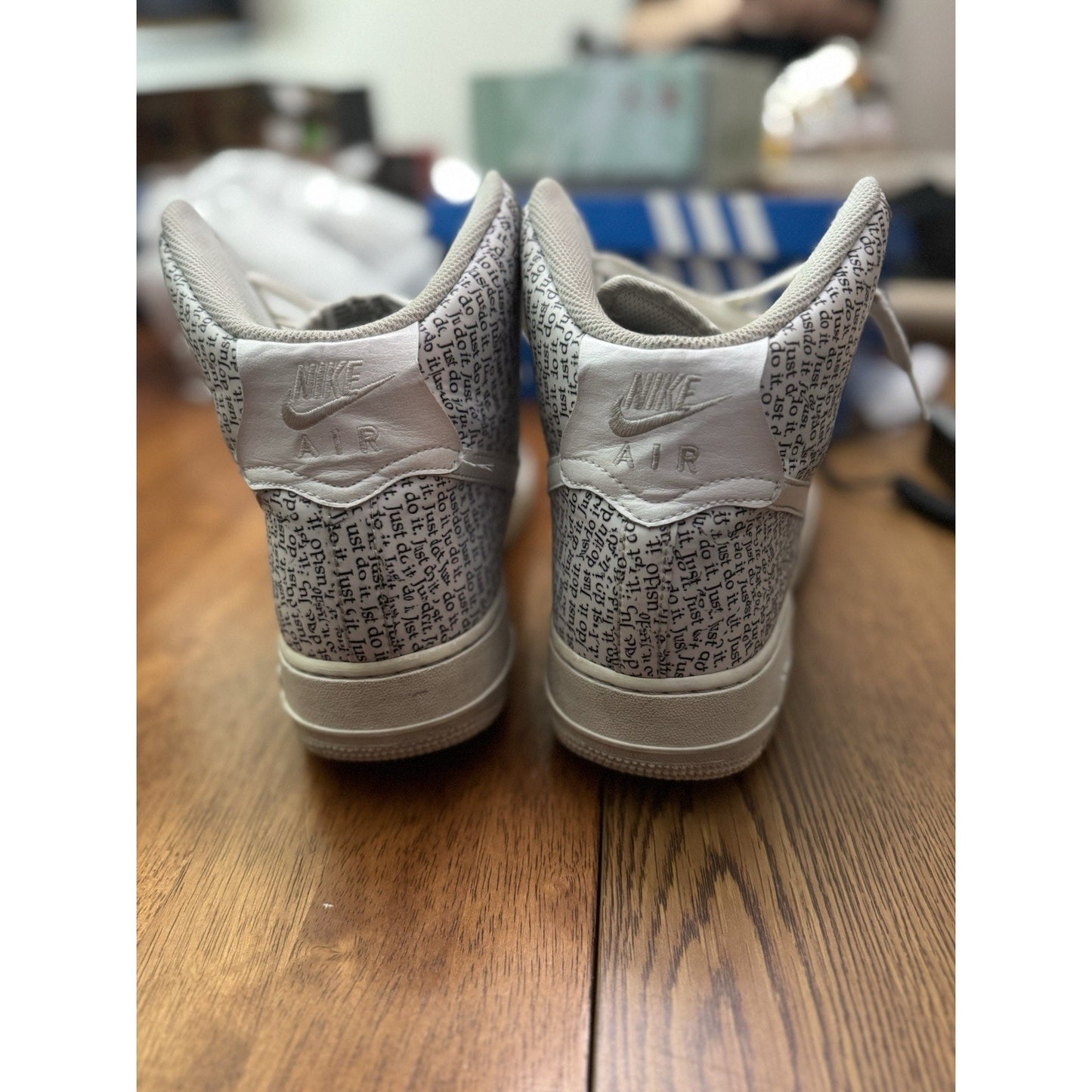 Size 13 - Nike Air Force 1 '07 LV8 High Just Do It