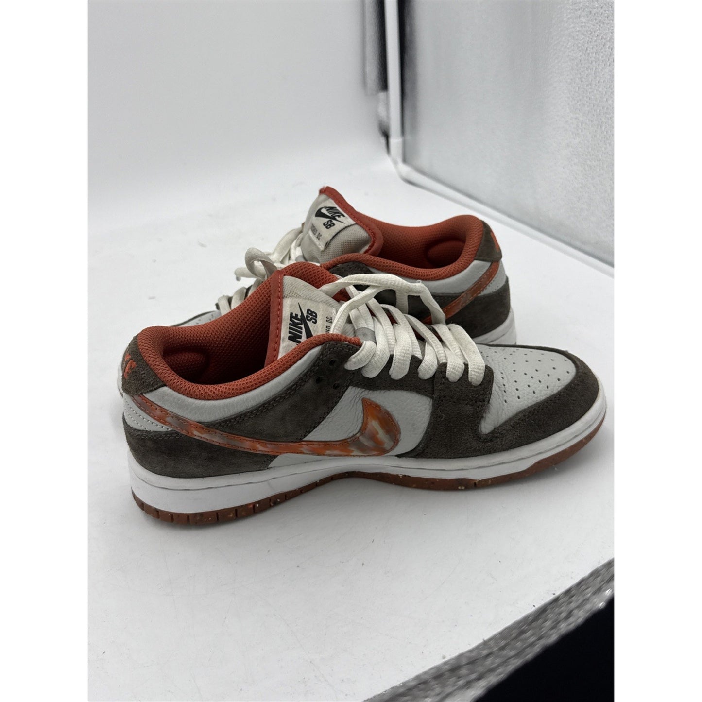 Size 4.5 - Crushed D.C. x Nike Dunk SB Low Golden Hour