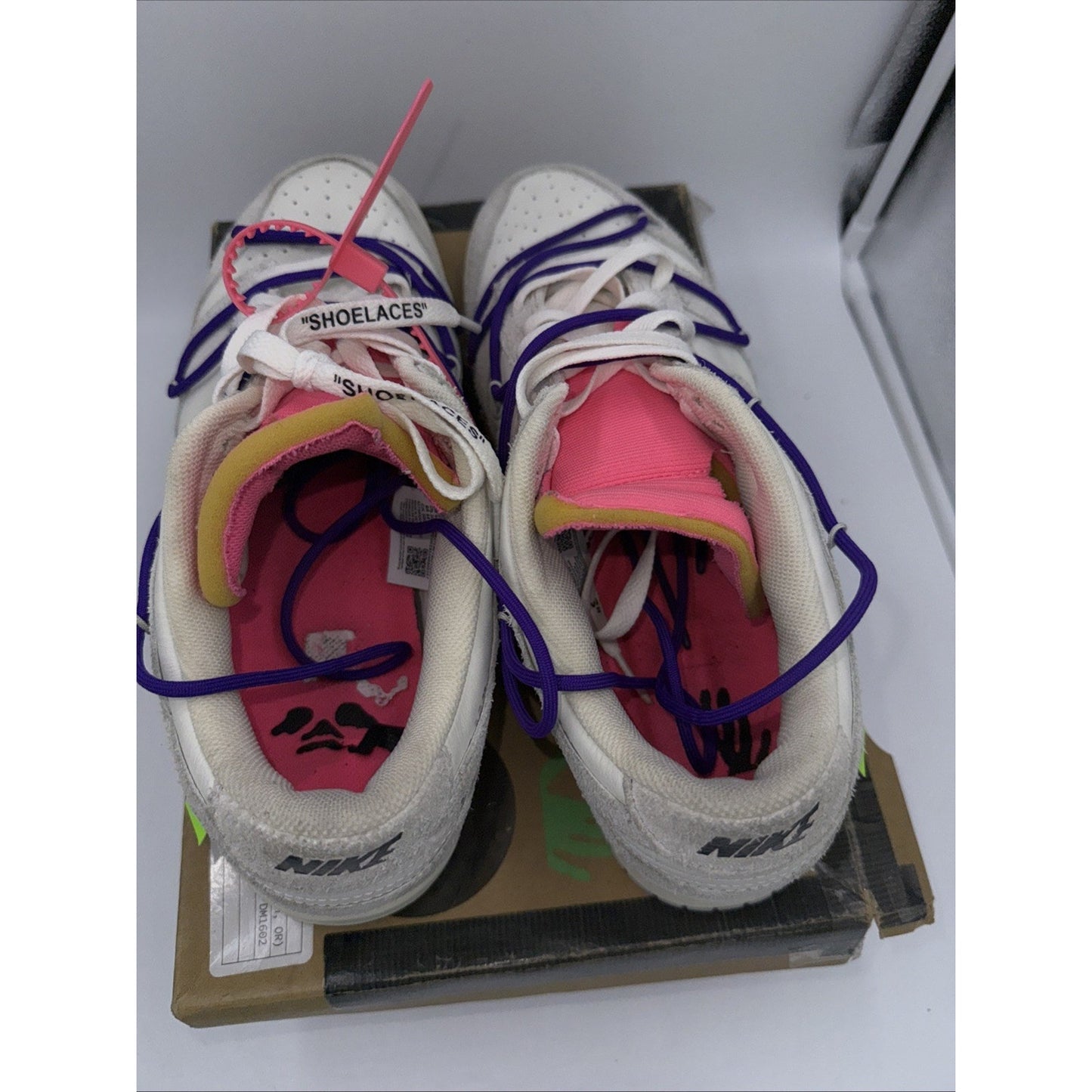 Size 12 - Nike Off-White x Dunk Low Lot 15 of 50