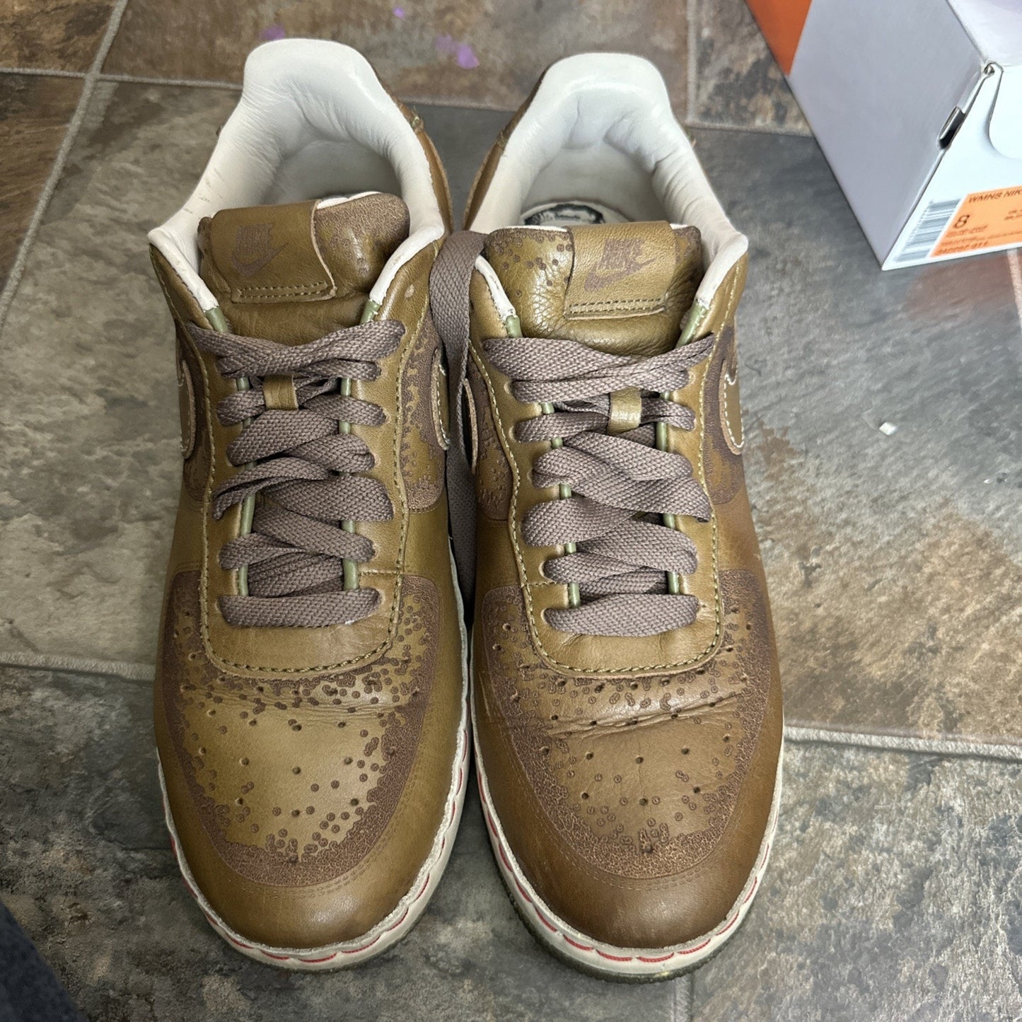 Size 11.5 - Nike Air Force 1 IO 1 Piece Low Brown Rare