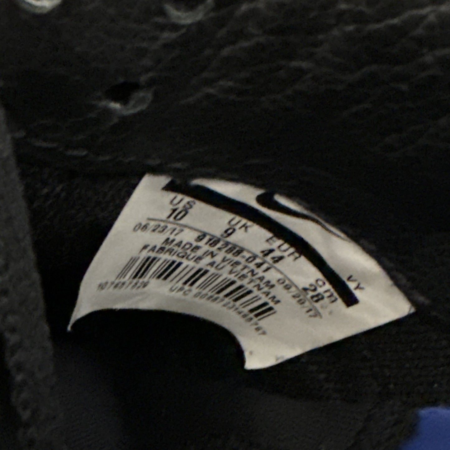 Nike SB Zoom Dunk Low Pro QS Soulland Black/Game Royal Skateboarding Shoes US 10