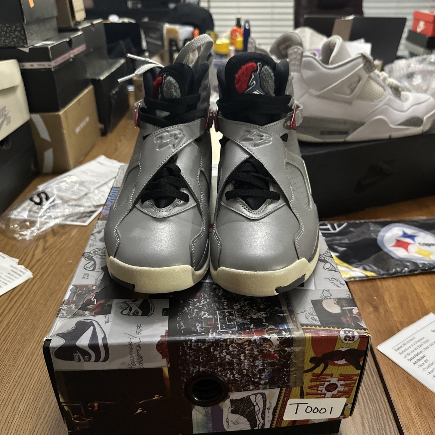 Size 8 - Air Jordan 8 Retro SP Reflections Of A Champion