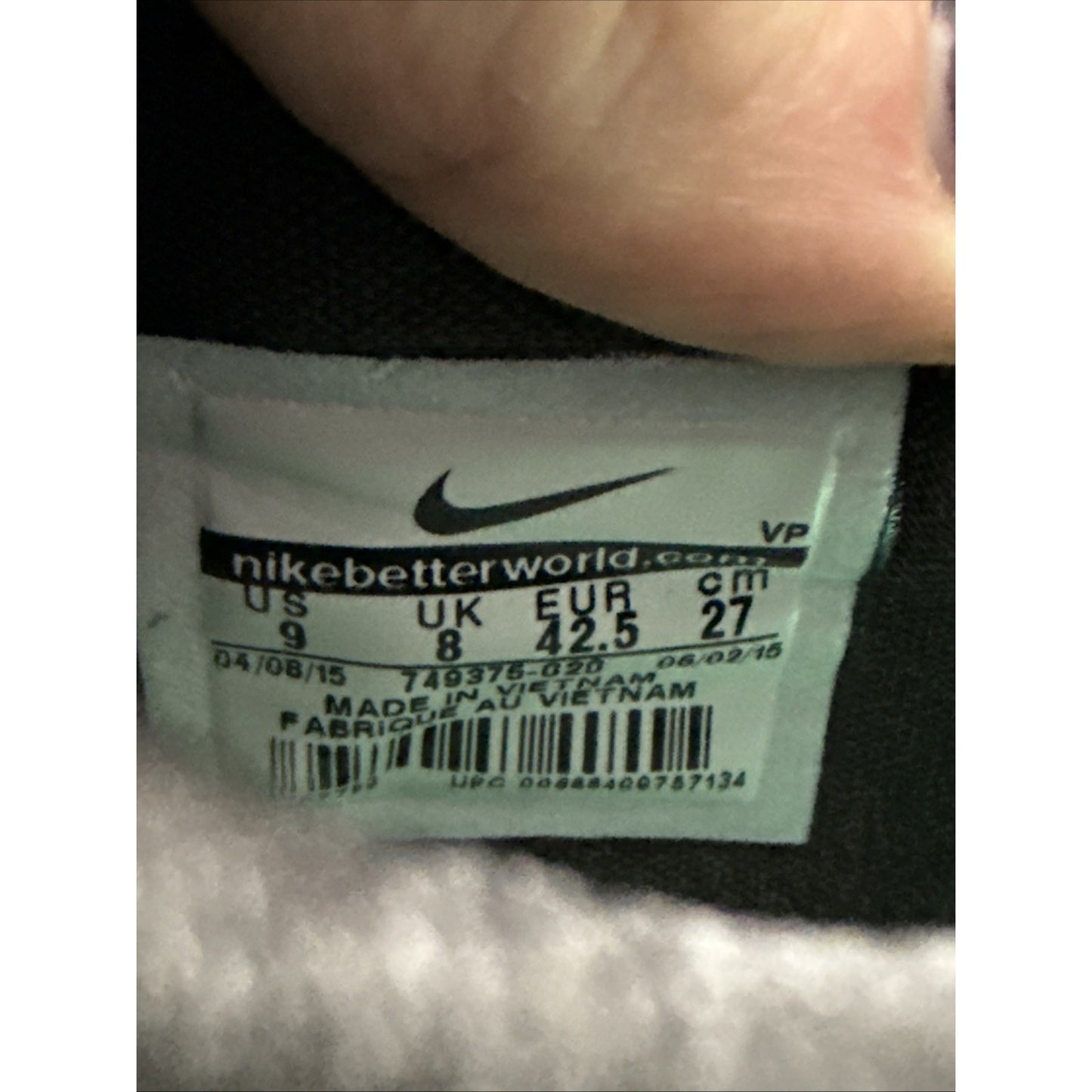 Nike KD VIII Men’s Running Shoes sz 9 Hunt's Hill Night Basketball Sneakers Zoom