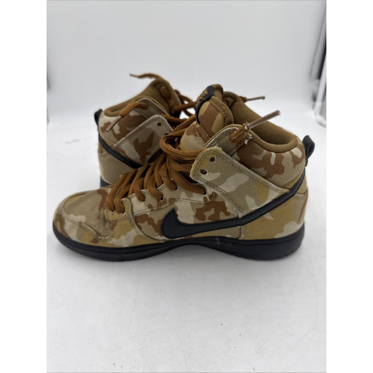Size 6 - Nike Dunk Pro SB High Brown Camo