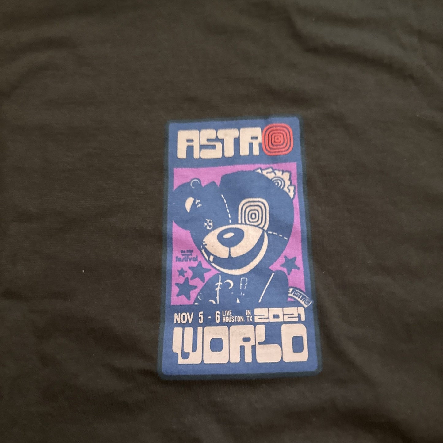 Copied - Travis Scott Scare Bear Astroworld Tee 21