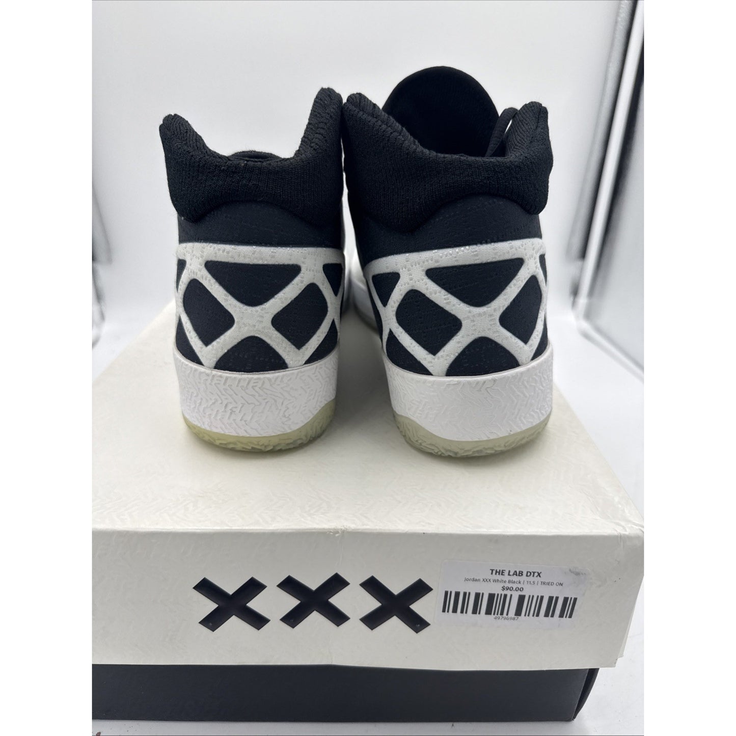 Size 11.5 - Air Jordan 30 White Wolf Grey