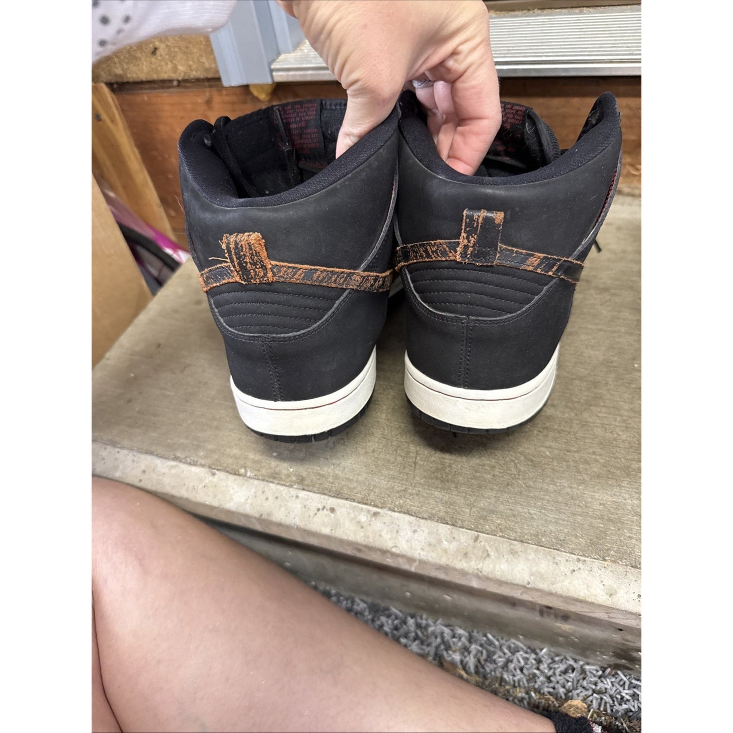 Nike Sb Dunk High Distressed 2015 Size 11.5 Nike Dunk Low High Mid