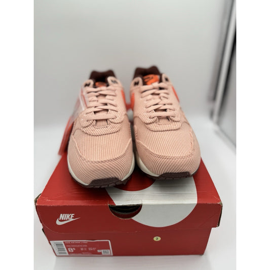 Size 8.5 - Nike Air Max 1 Premium Coral Stardust Corduroy bs893