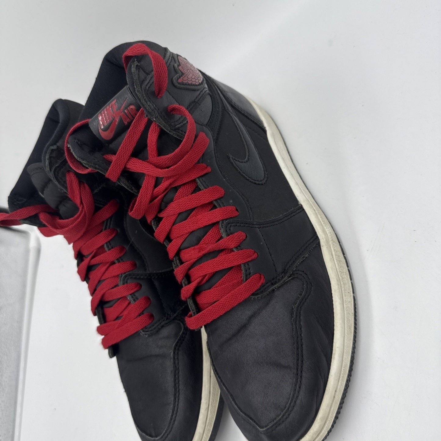 Size 9 - Air Jordan 1 Retro OG High Black Gym Red