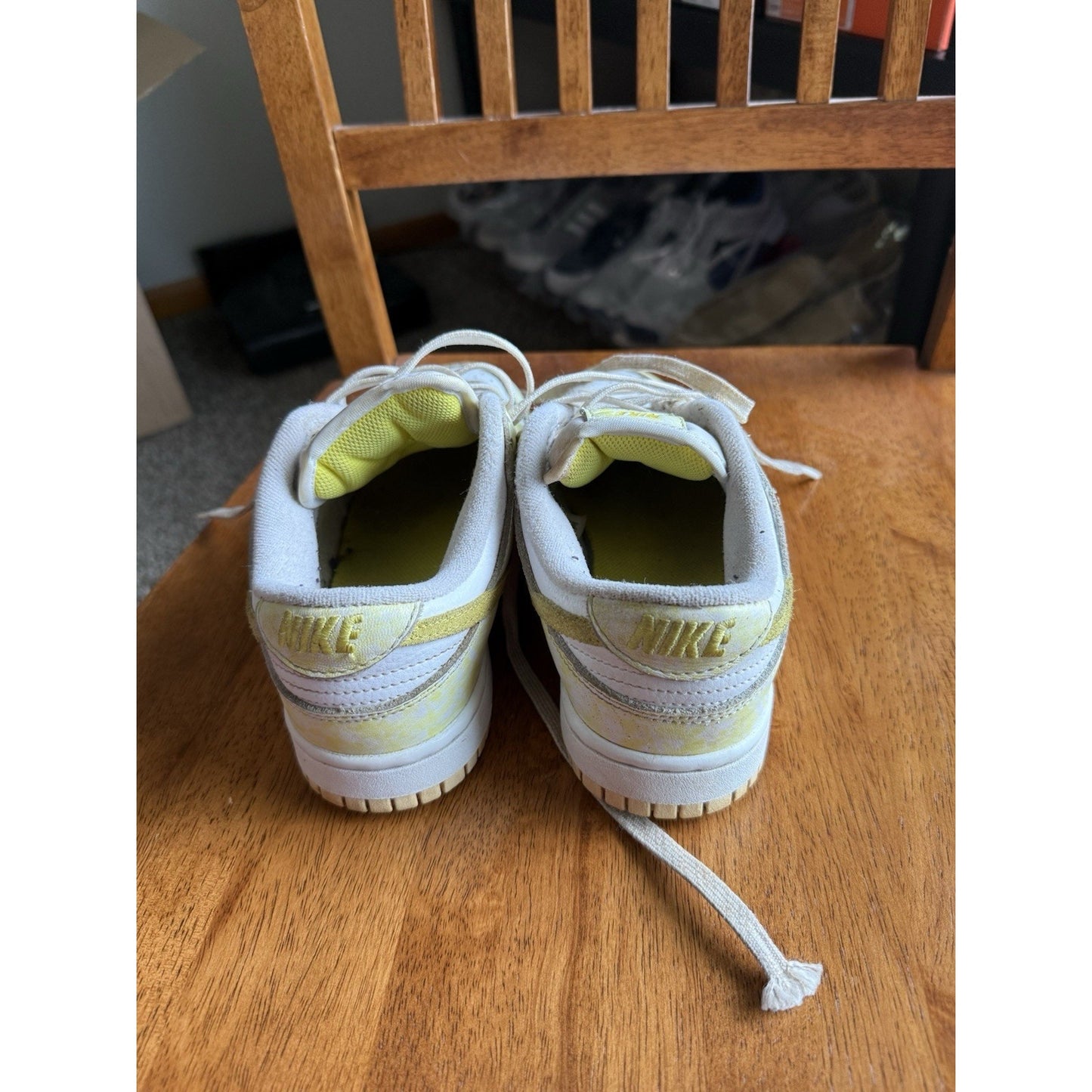 Size 6.5Y Nike Dunk Low Yellow Strike NBS030