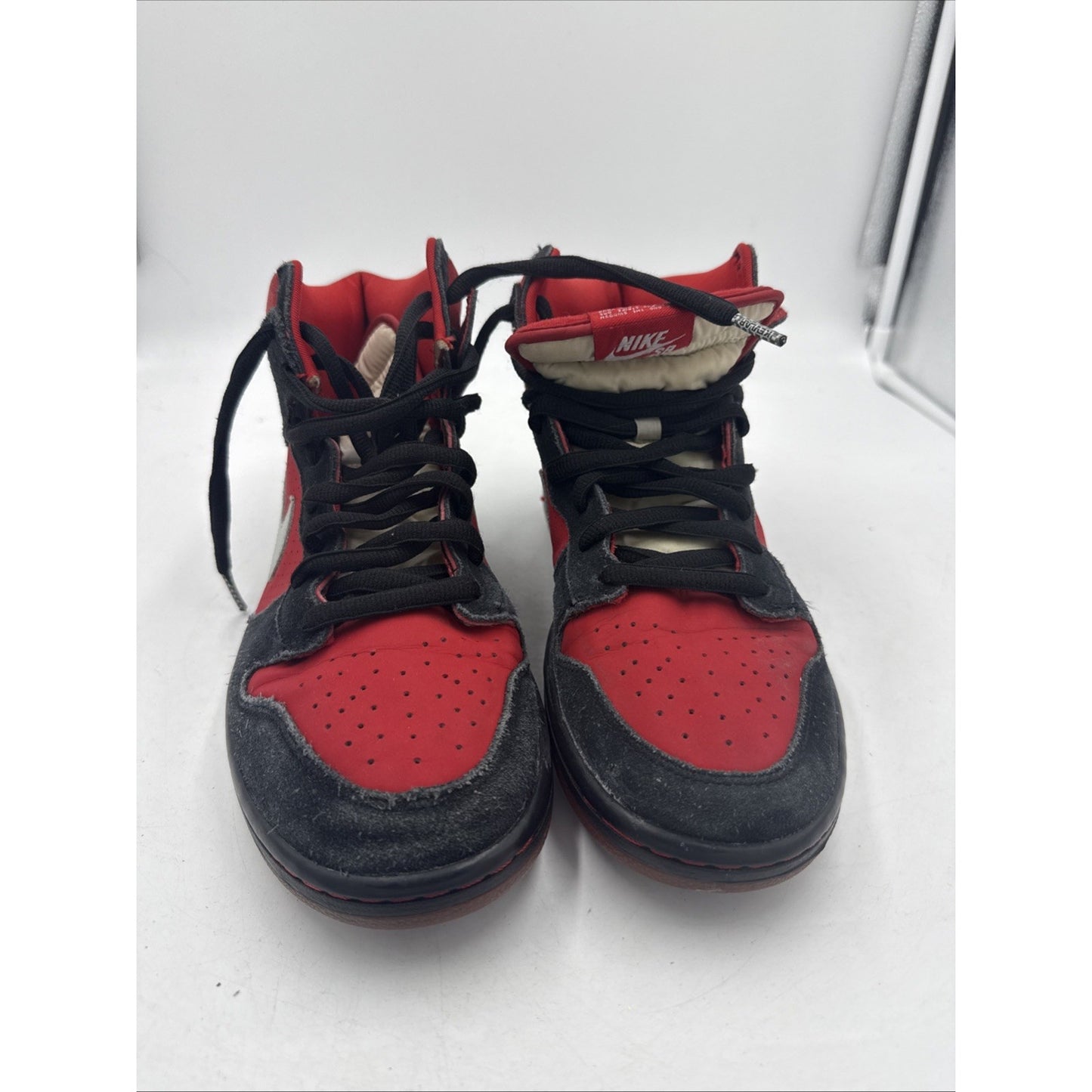 Size 9.5 - Nike Dunk Pro Sb High Red