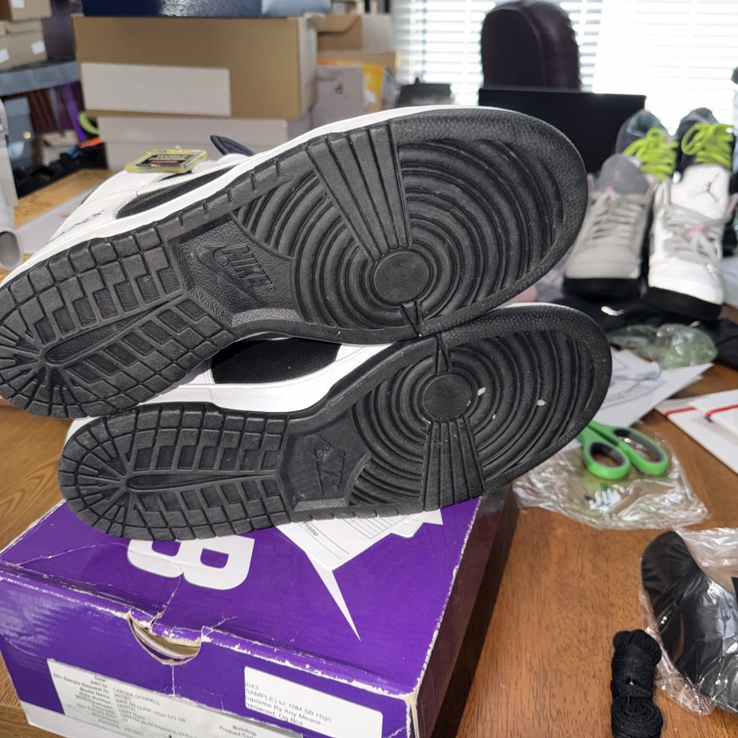 Size 11 - Supreme x Nike Dunk SB High By Any Means - Stormtrooper Promo Sample