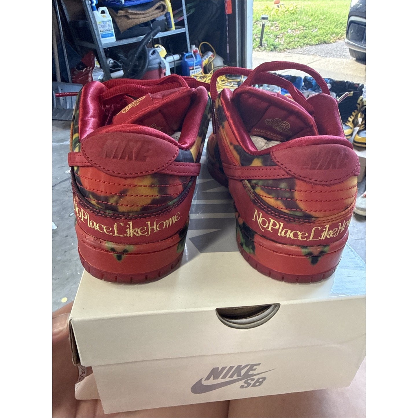 SZ 8 Mens The Wizard of Oz x Nike Dunk SB Low Poppy Field FZ1291-600