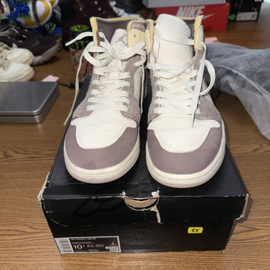 [DZ5329-001] Mens Air Jordan Retro 1 Mid SE 'Tartan Swoosh'