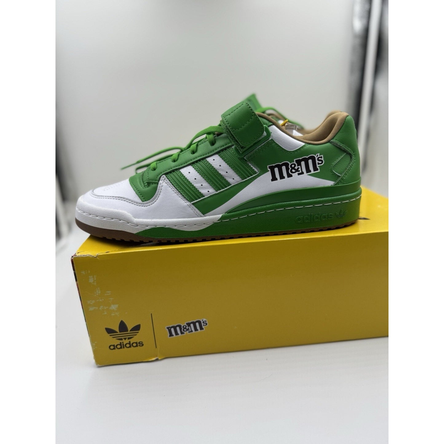 Size 11.5 - adidas M&M's x Forum '84 Low Green BS613