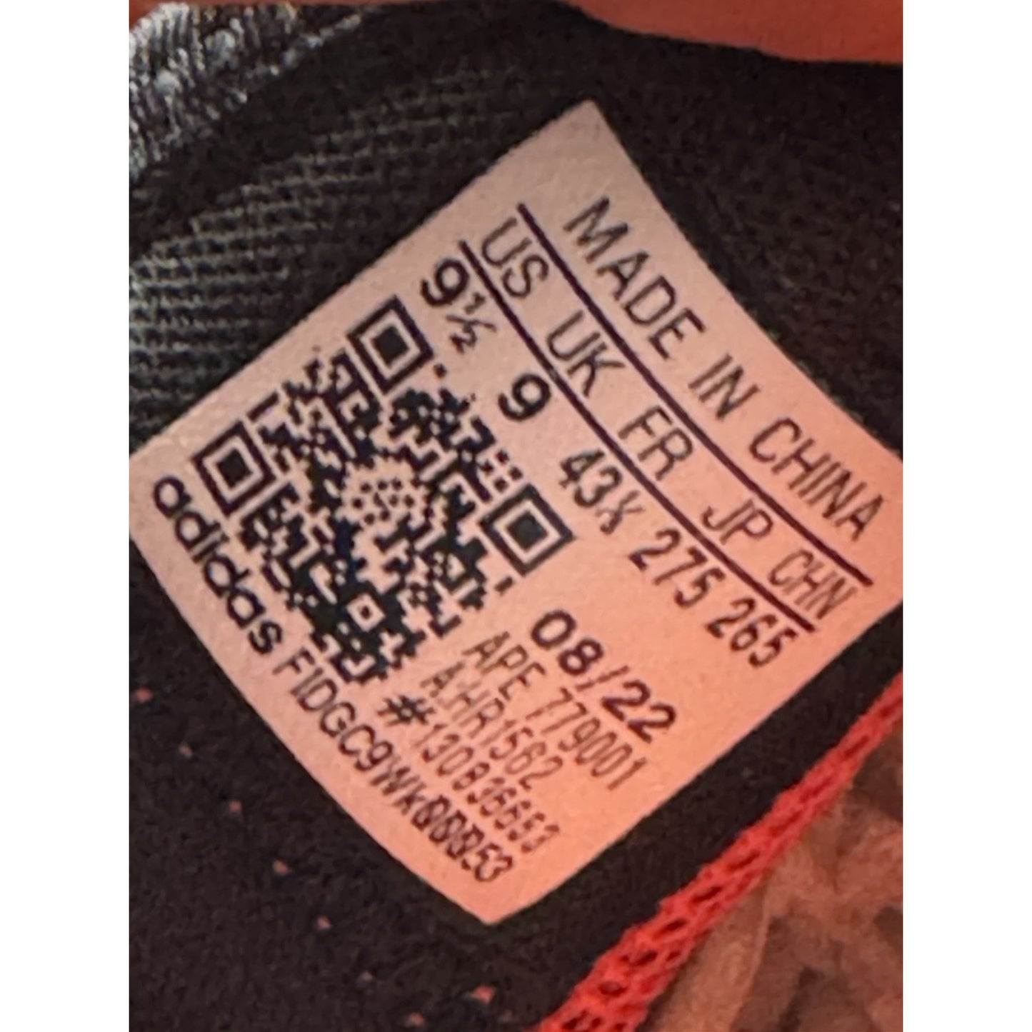Size 9.5 - adidas Pixar x Dame 8 Mr. Incredible