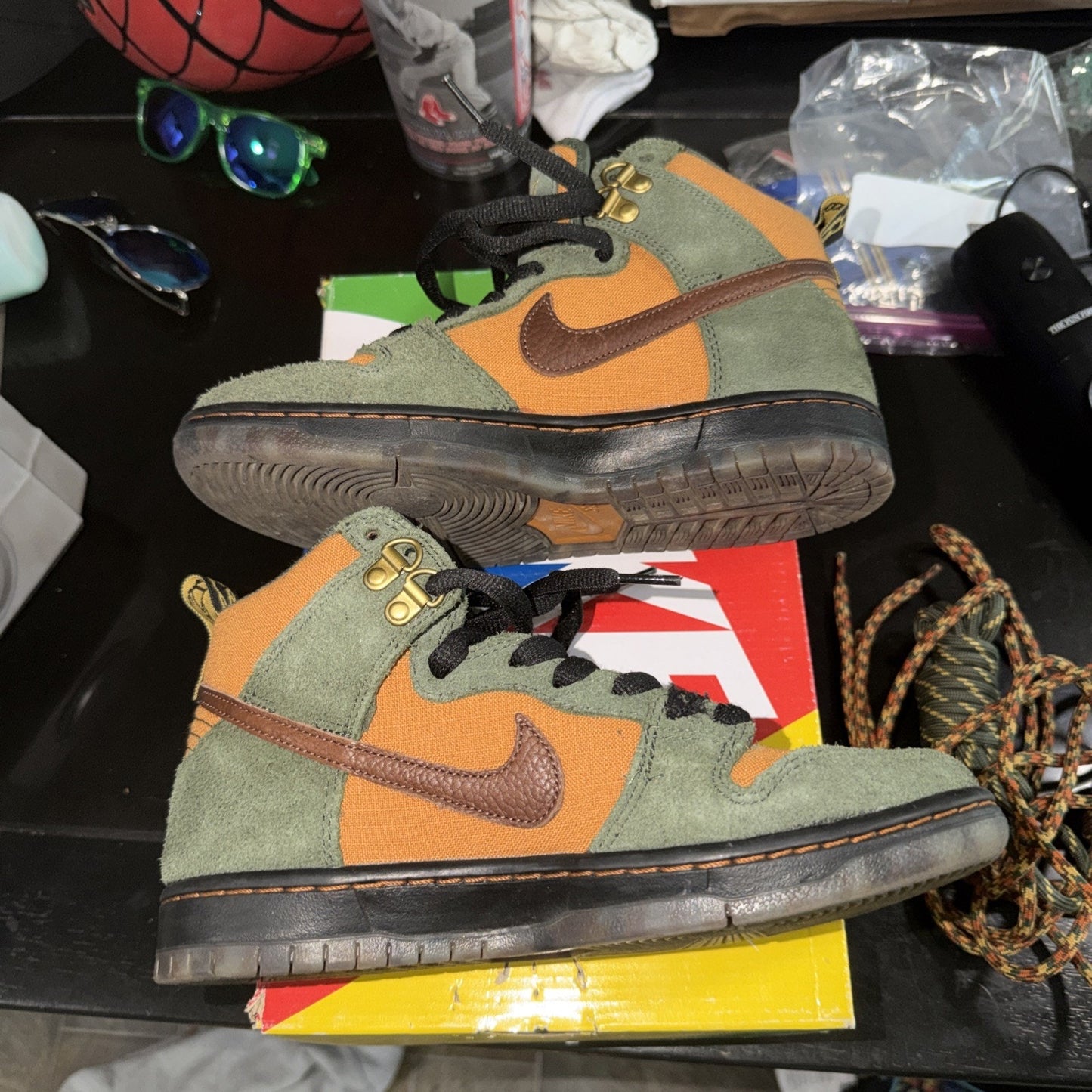 Size 6 - Pass~Port x Nike Dunk SB High Workboot