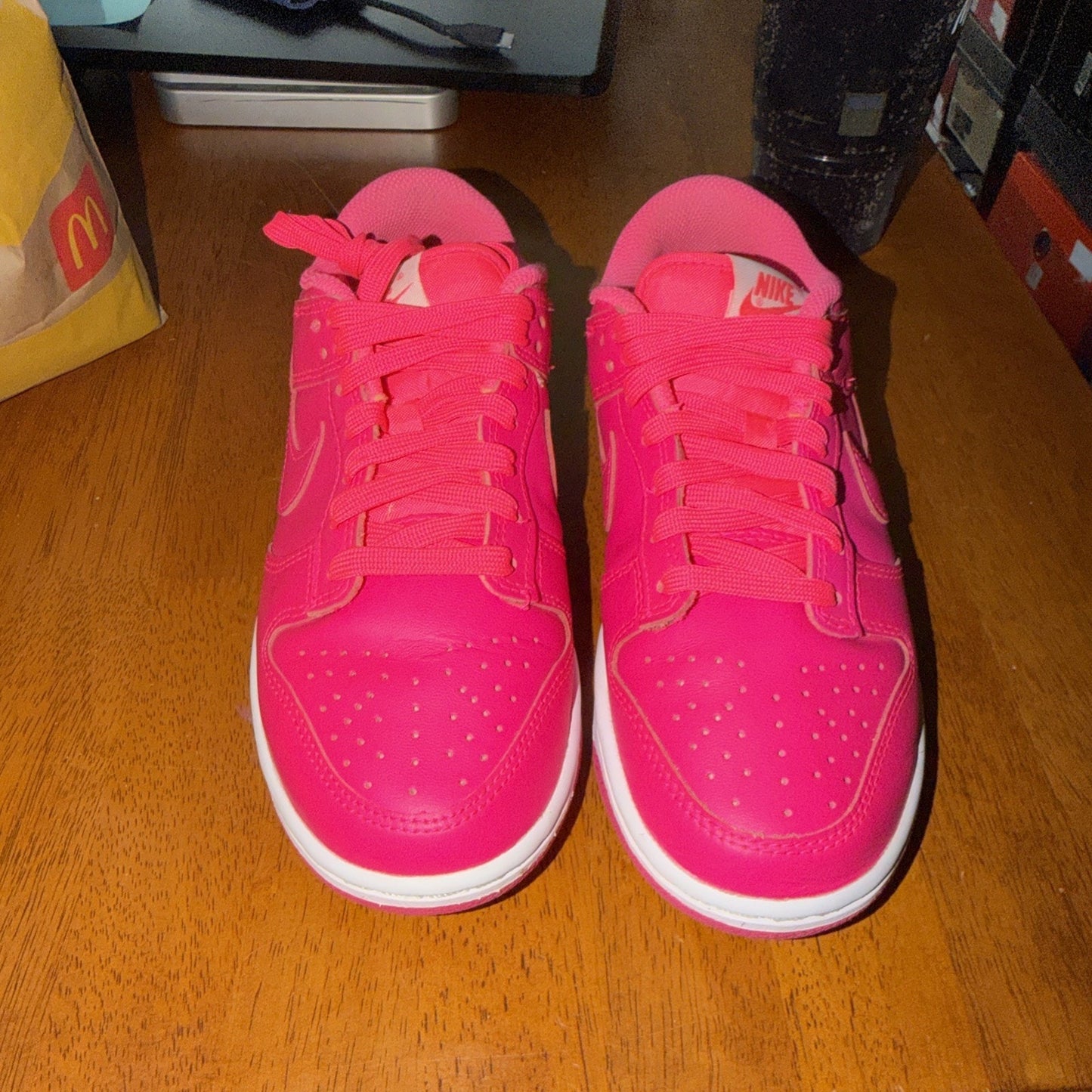 Size 6.5 - Nike Dunk Low Hyper Pink W