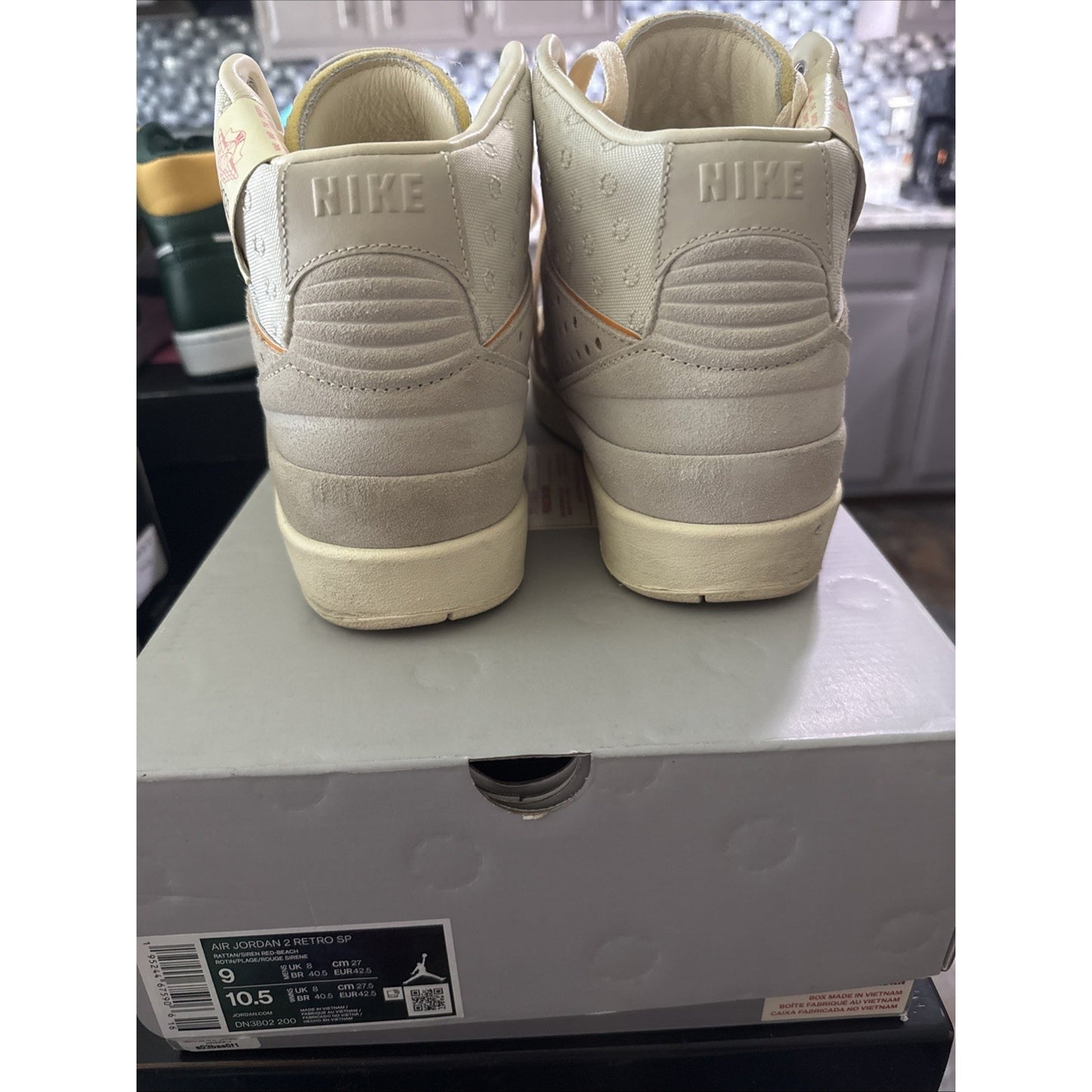 Size 9 - Union LA x Air Jordan 2 Retro SP Rattan
