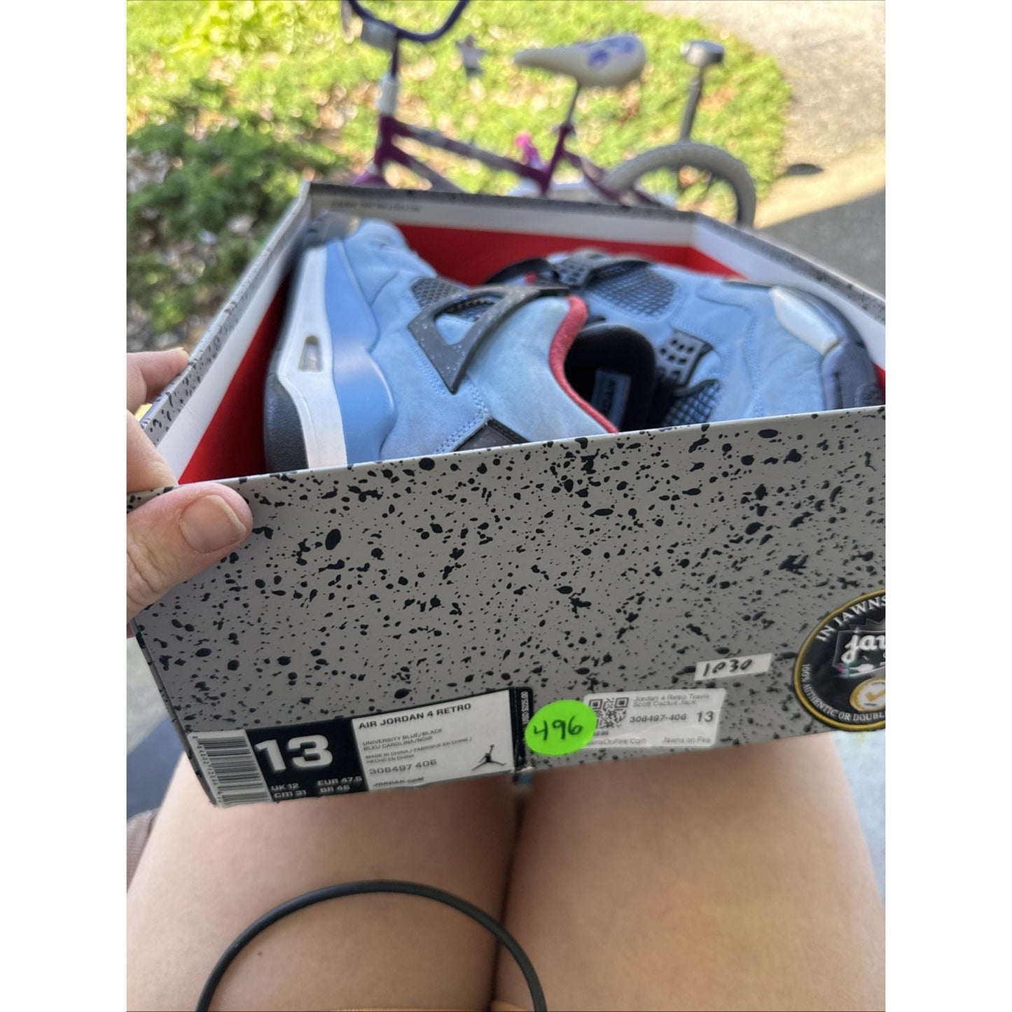 Size 13 - Jordan 4 Retro x Travis Scott Mid Cactus Jack