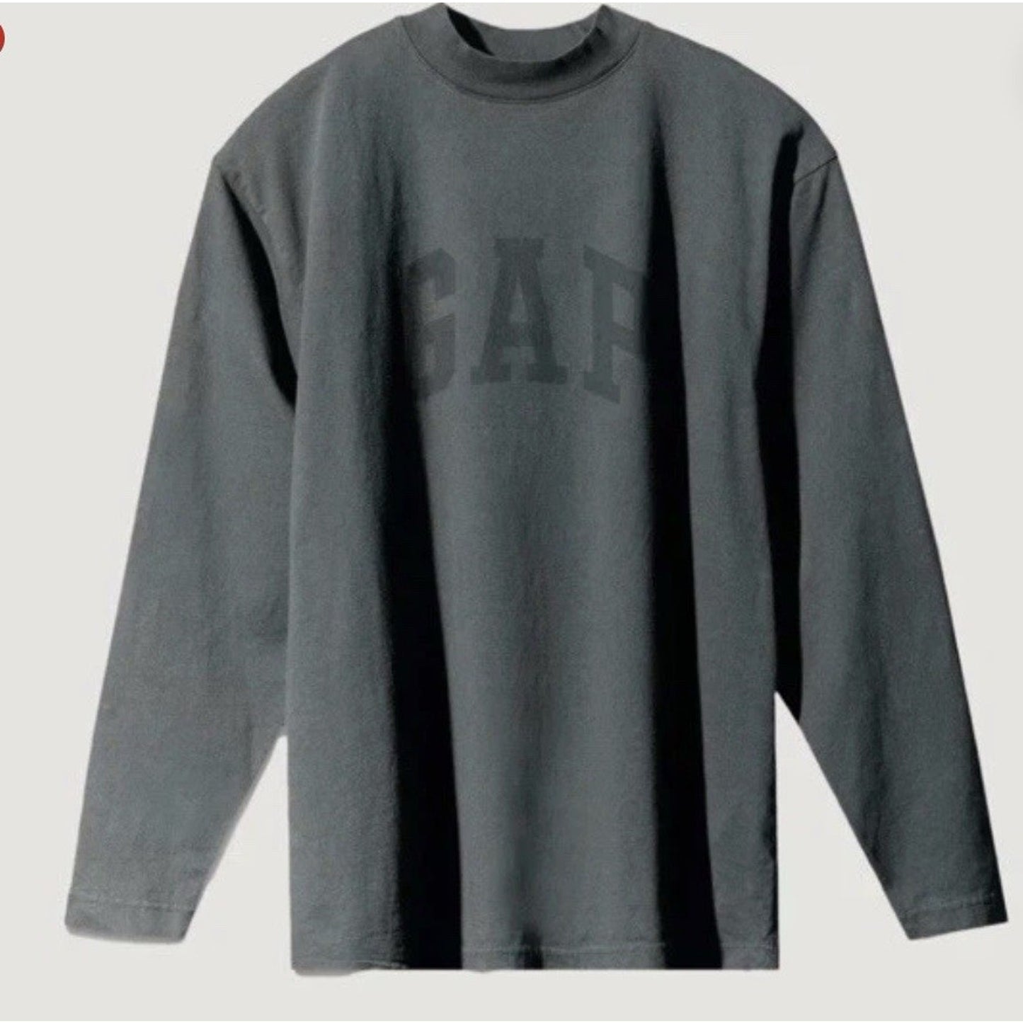 Yeezy Gap Engineered by Balenciaga Dove Long Sleeve Tee Dark Grey