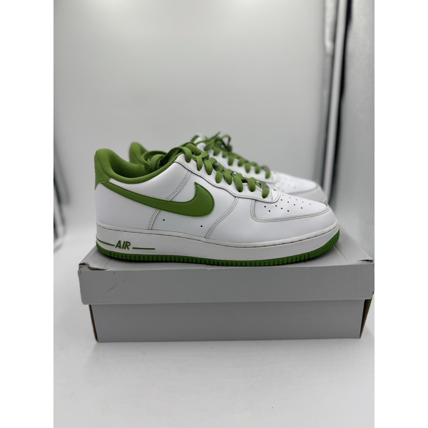 Size 11.5 - Nike Air Force 1 '07 White Chlorophyll