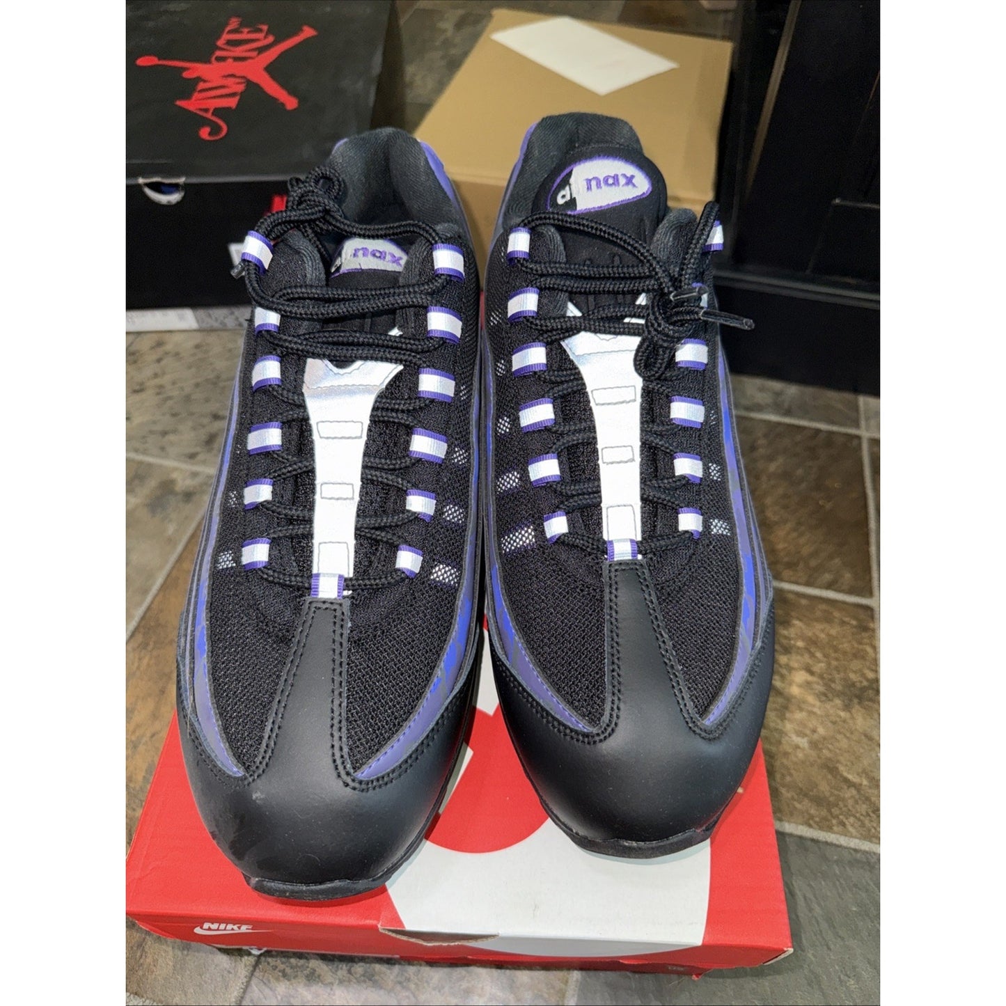 Size 13 - Nike Air Max 95 OG Purple Camo