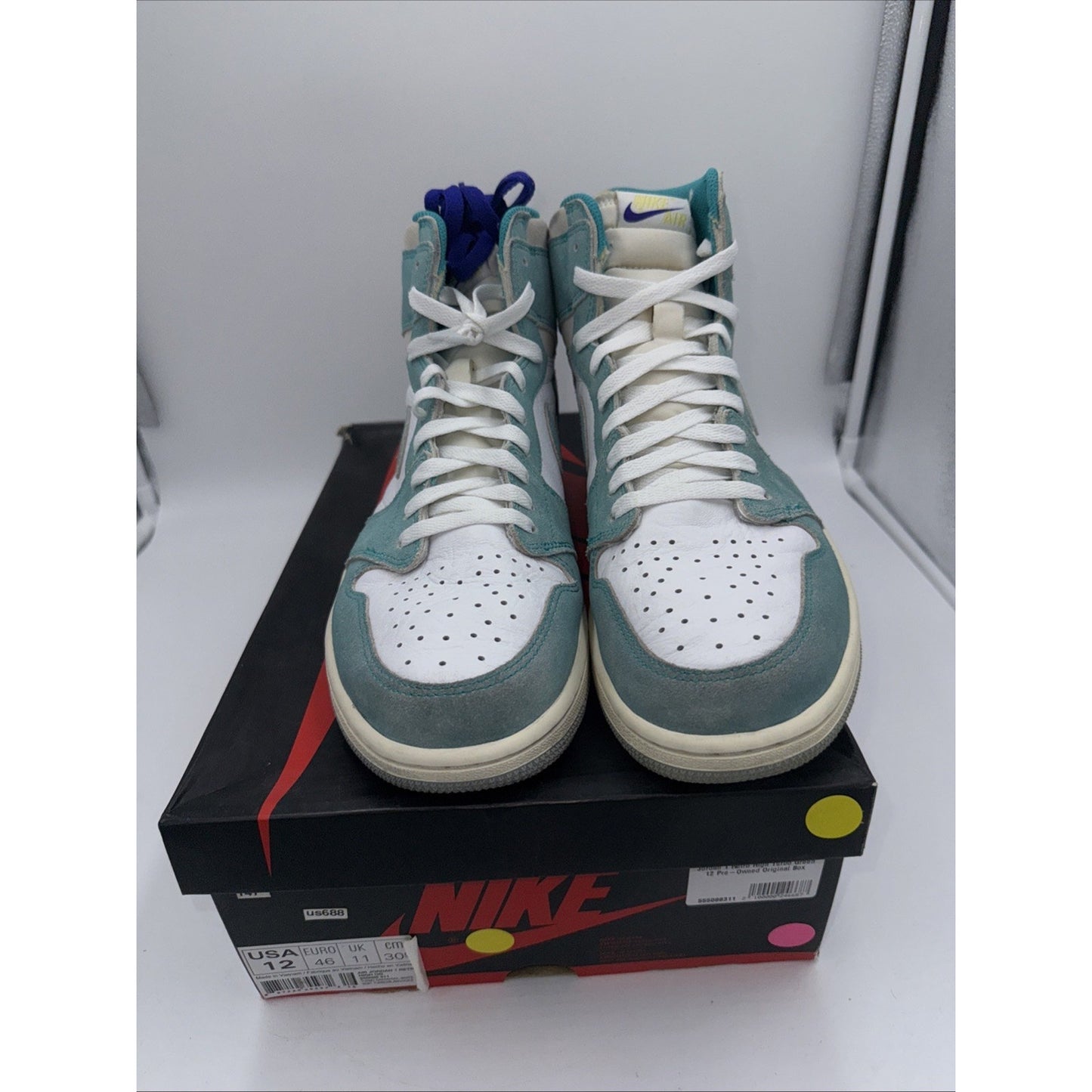Size 12 - Jordan 1 Retro OG High Turbo Green