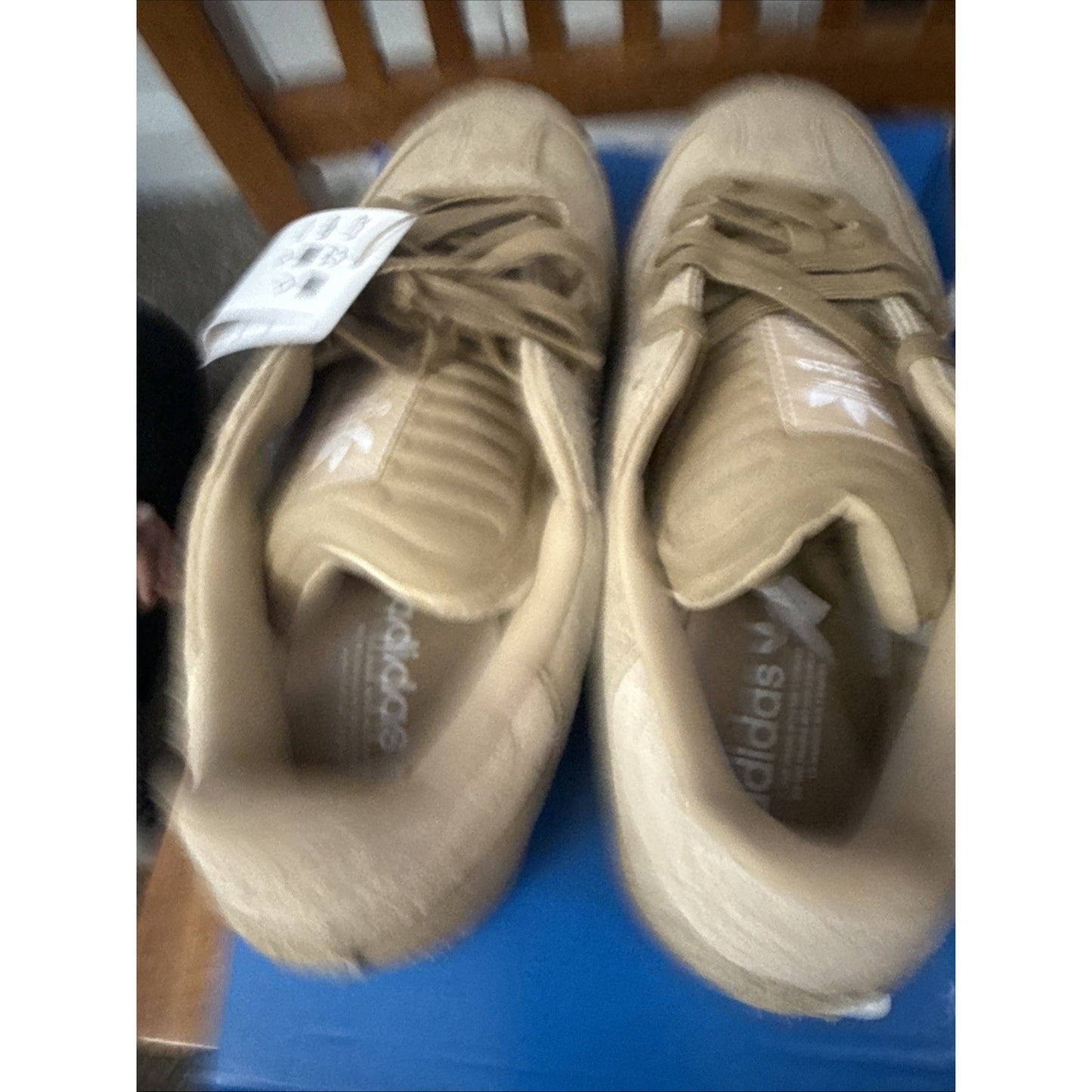 Adidas Men's Samba XLG Suede Sneakers Cardboard Beige Gum Size 11.5 BS150