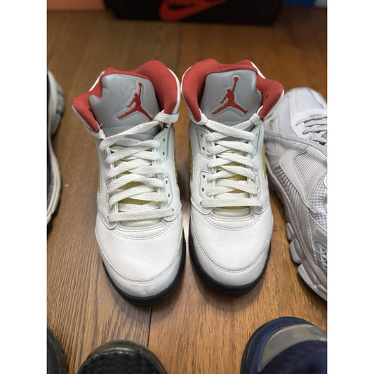 Size 5 (GS) - Jordan 5 Retro 2020 Mid Fire Red NBS051