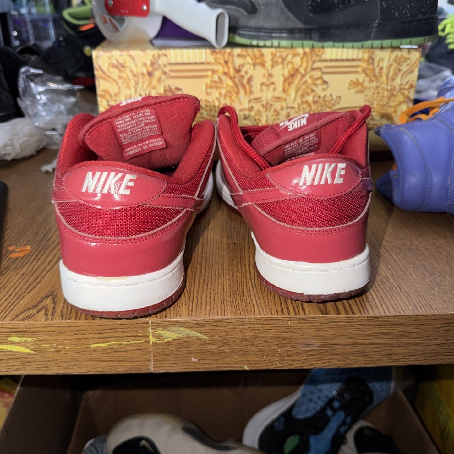 Size 12 - Nike Dunk Pro SB Low Red Patent Leather