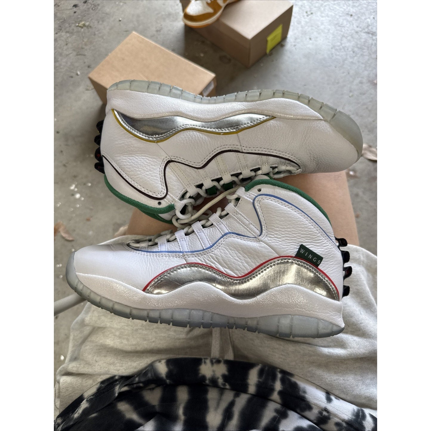 Size 9.5 Jordan 10 Retro Wings 2020