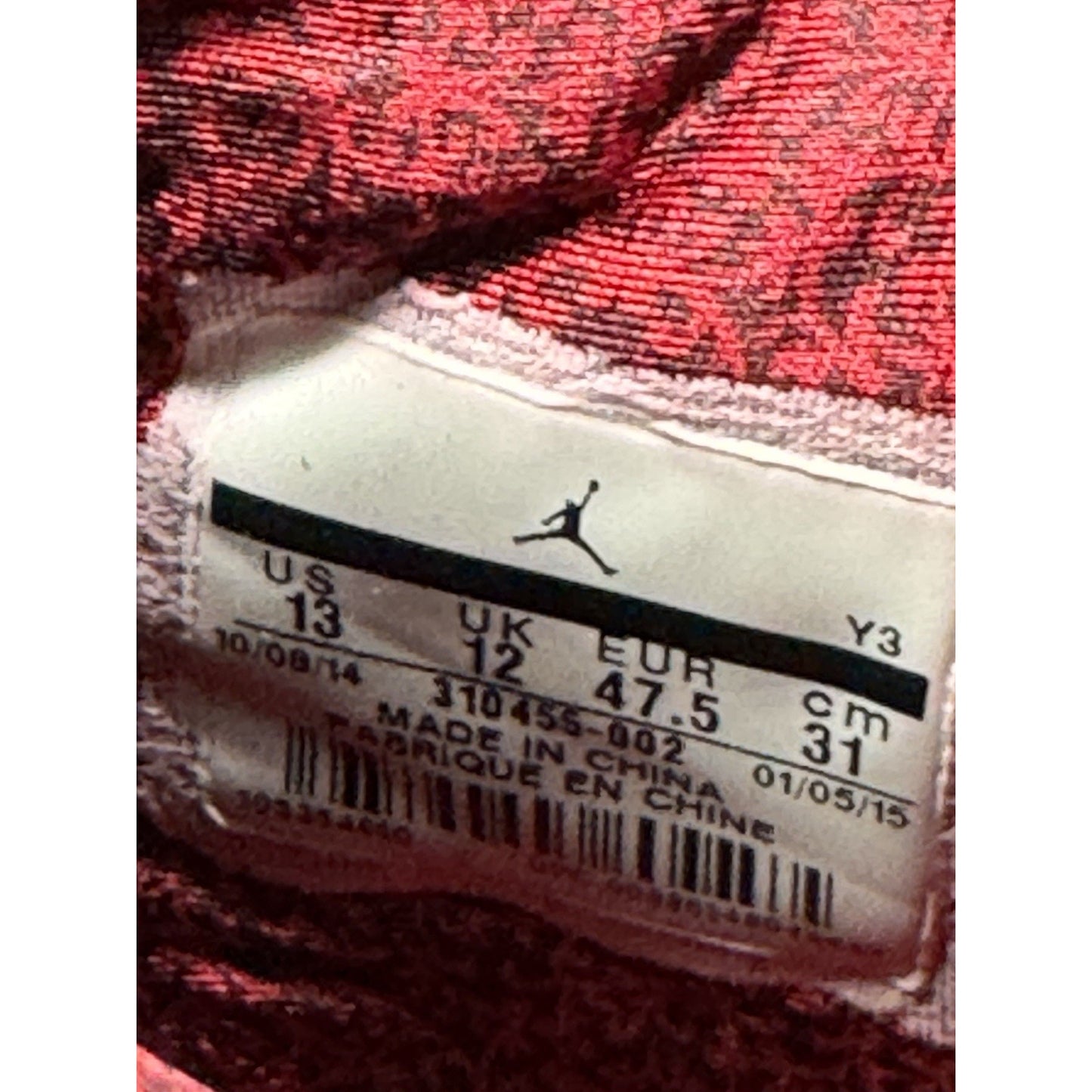 Size 13 - Air Jordan 20 Retro 2015 Stealth