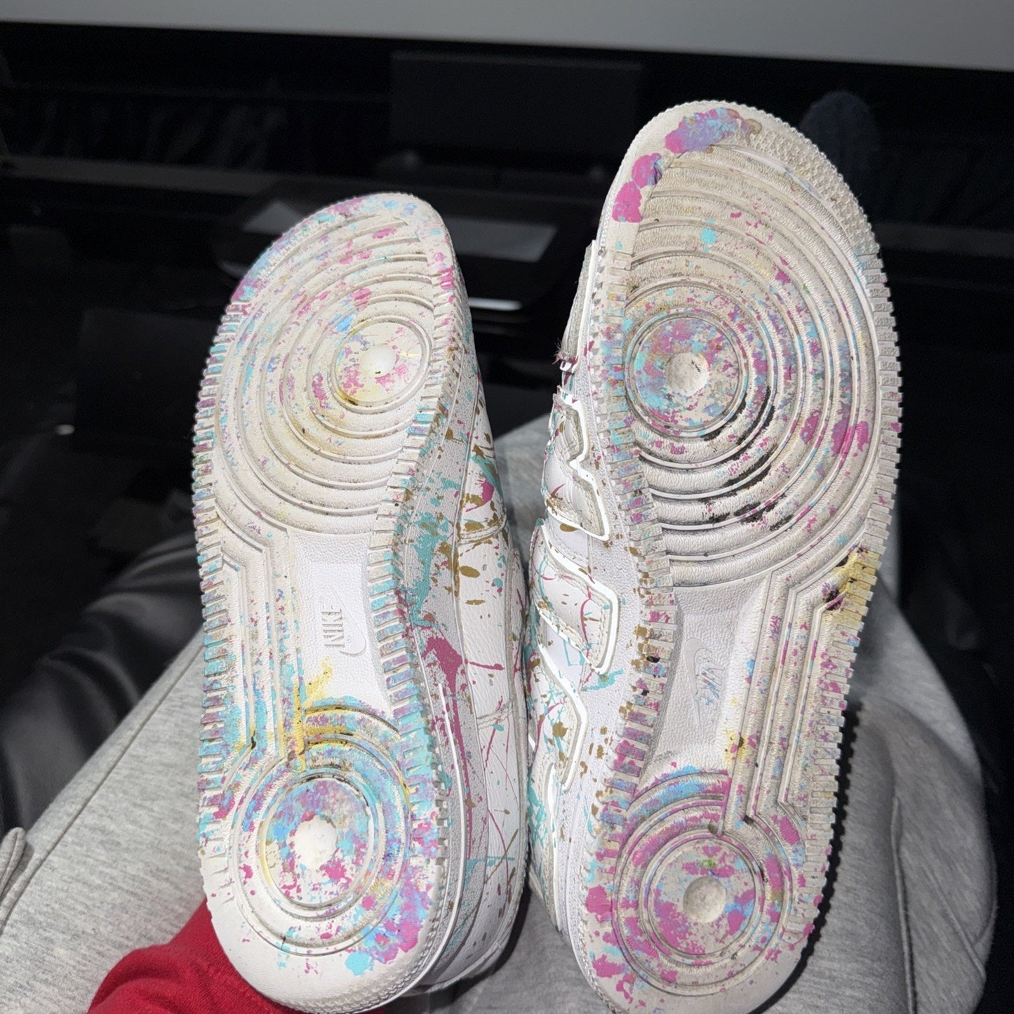 Sz 9.5 - Cactus Plant Flea Market x Nike Air Force 1 Prem 2024 Low White Custom