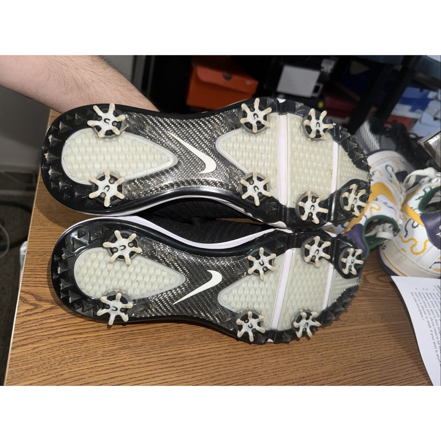 Size 9 Nike Golf Flyknit Wear Test Sample Unreleased
