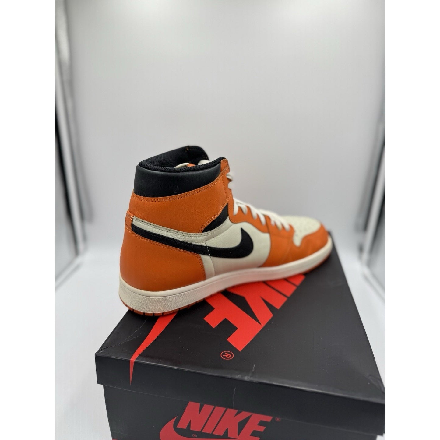 Size 14 - Jordan 1 Retro High OG shattered backboard away 2016