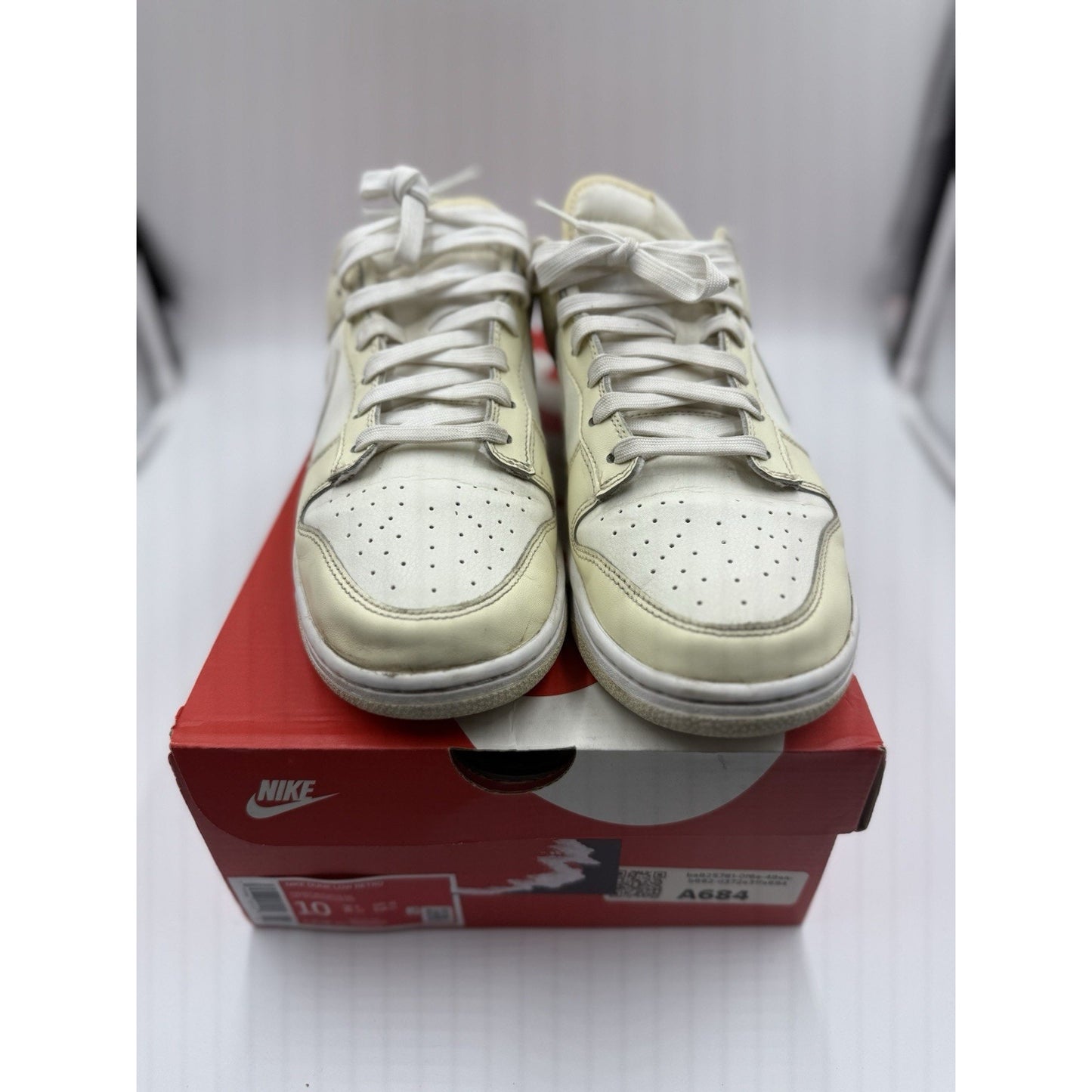 Size 10 - Nike Dunk Low Coconut Milk