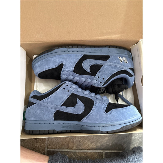 Nike SB Dunk Low x Supreme Ocean Fog Black – Size 6.5 Men
