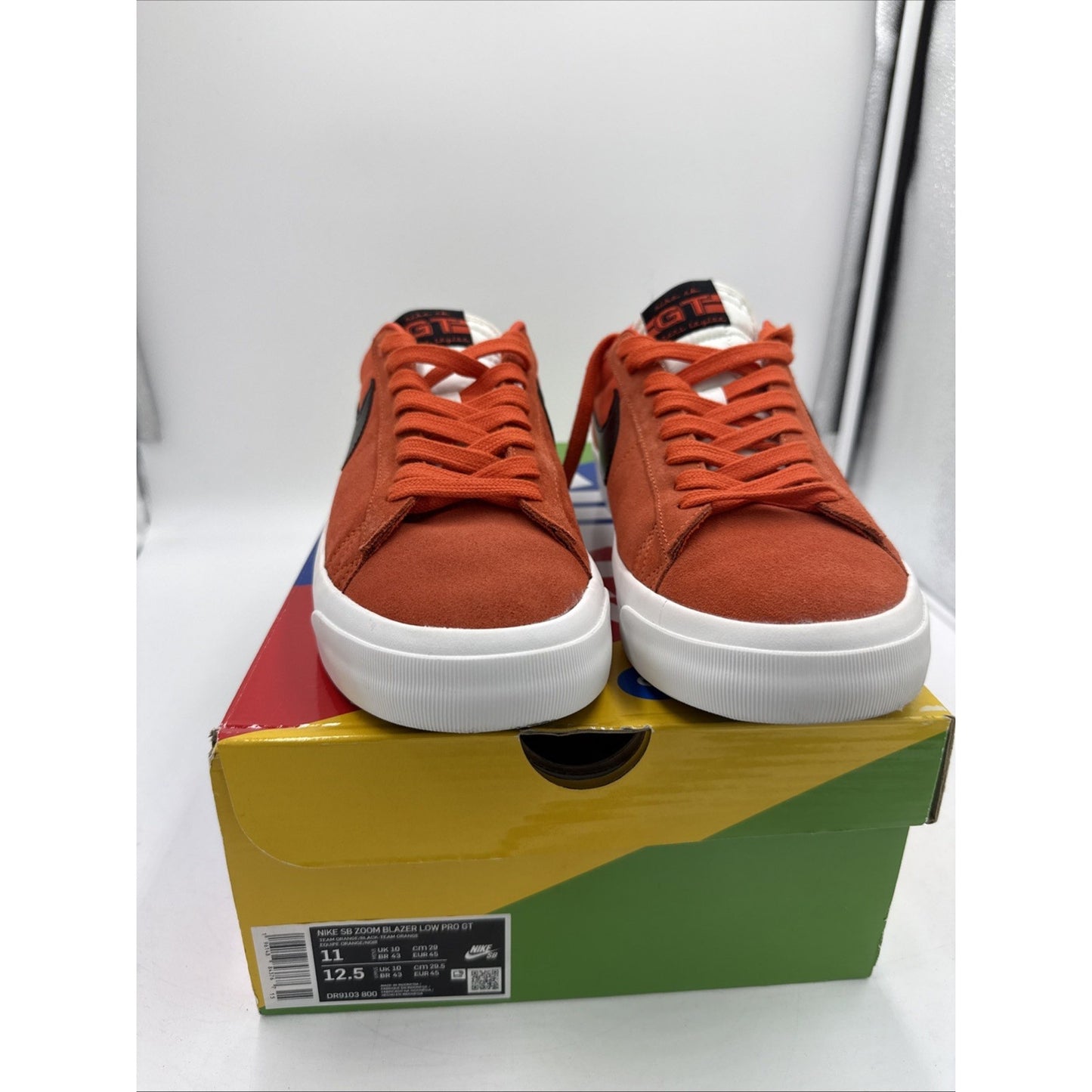 Size 11 - Nike Zoom Blazer Pro GT SB Low Team Orange